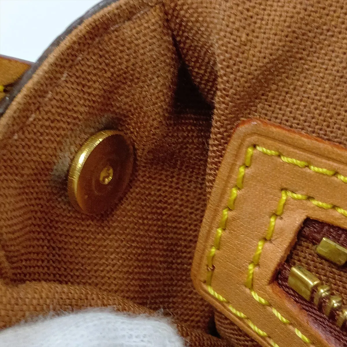Monogram Mini Looping M51147 MI0092 Brown — view 11