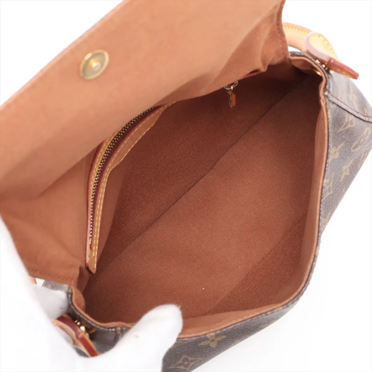 Monogram Mini Looping M51147 MI0092 Brown — view 7