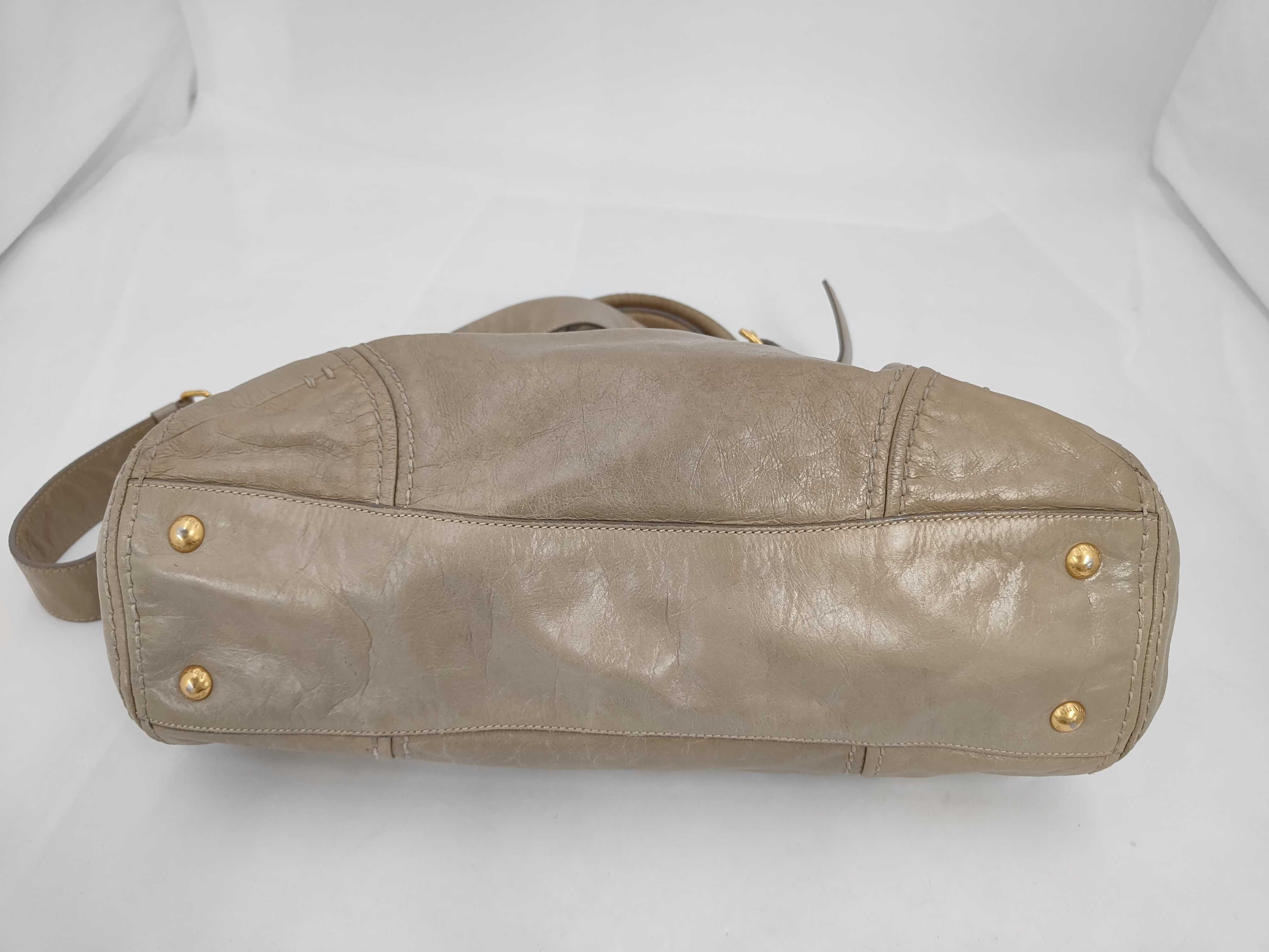Vitello Shine Tote Shoulder Bag Gracie Handbag — view 3
