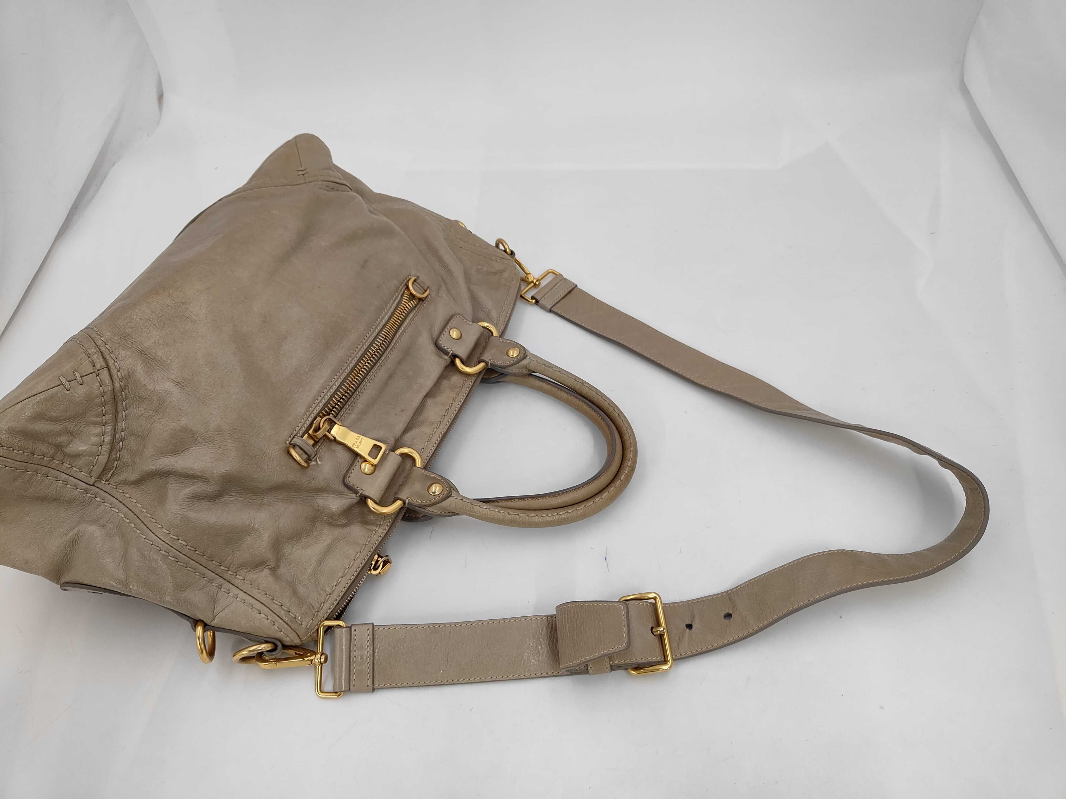 Vitello Shine Tote Shoulder Bag Gracie Handbag — view 5