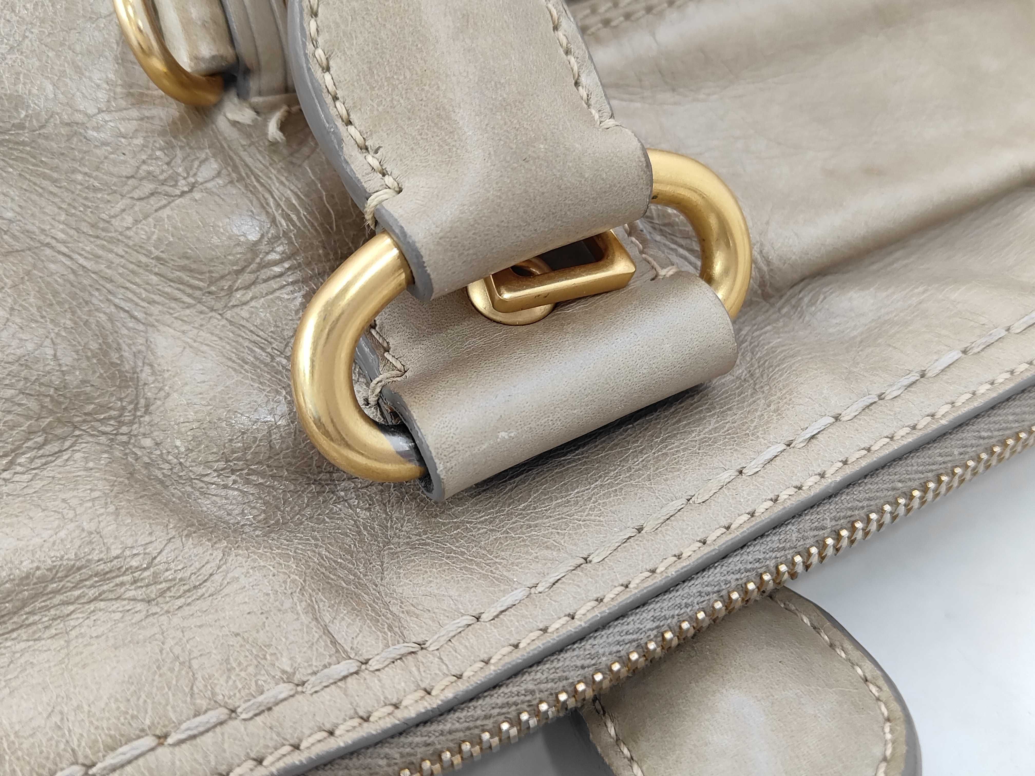 Vitello Shine Tote Shoulder Bag Gracie Handbag — view 8