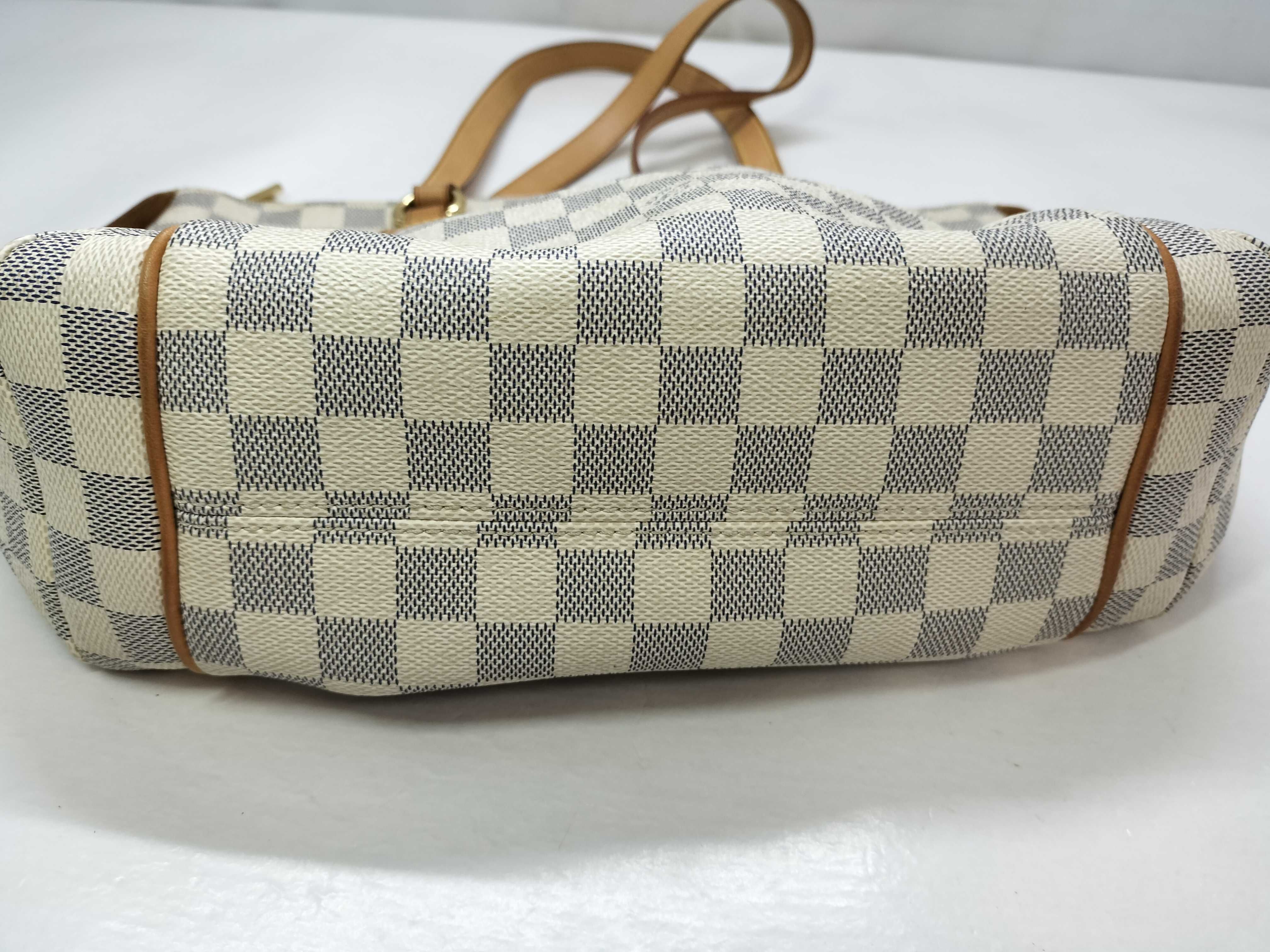 Damier Azur ID- Canvas Totally 28cm Hand Bag GHW Tote Bag — view 15