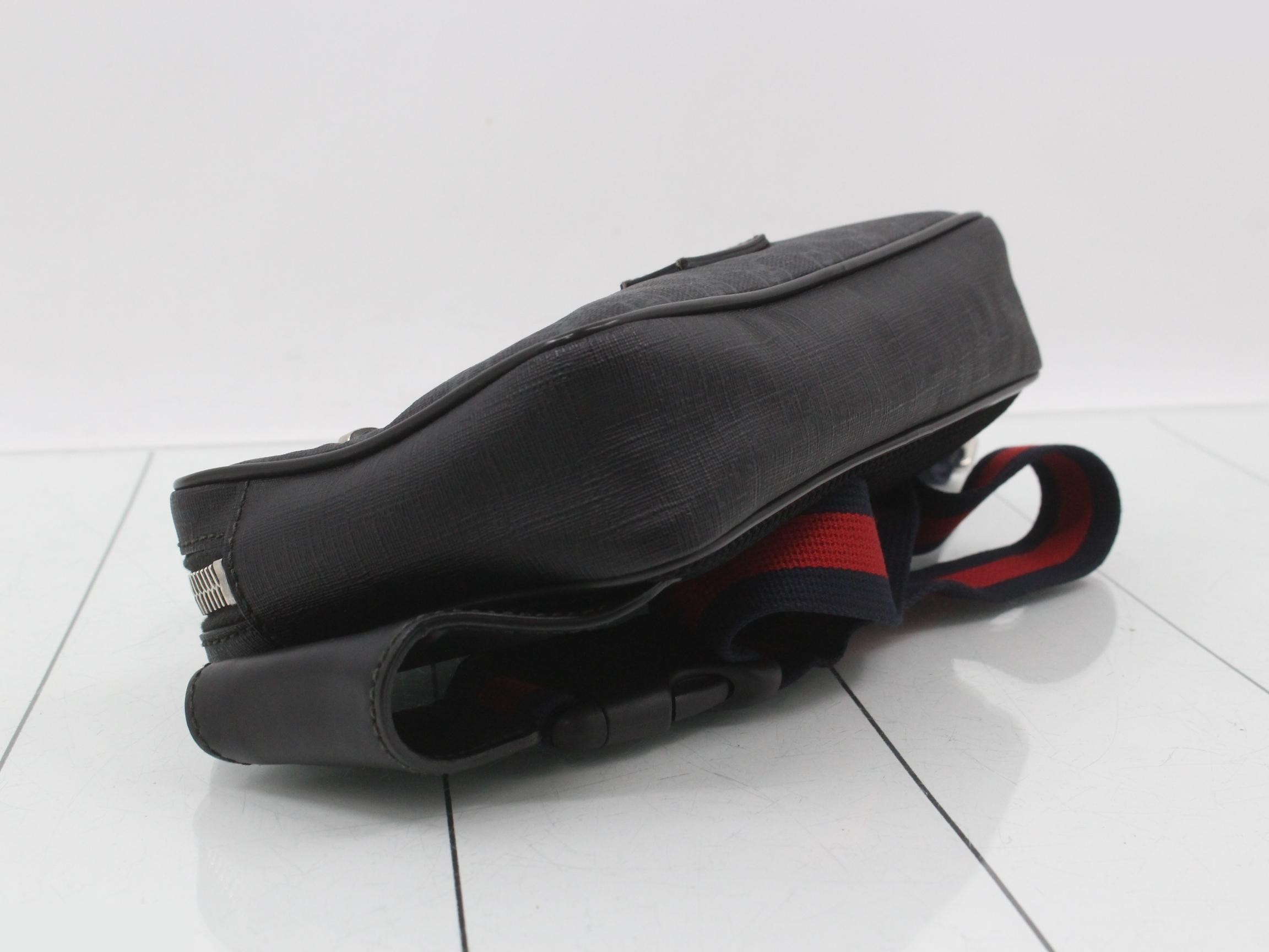 474293 GG Supreme Waist Bag, Black — view 5