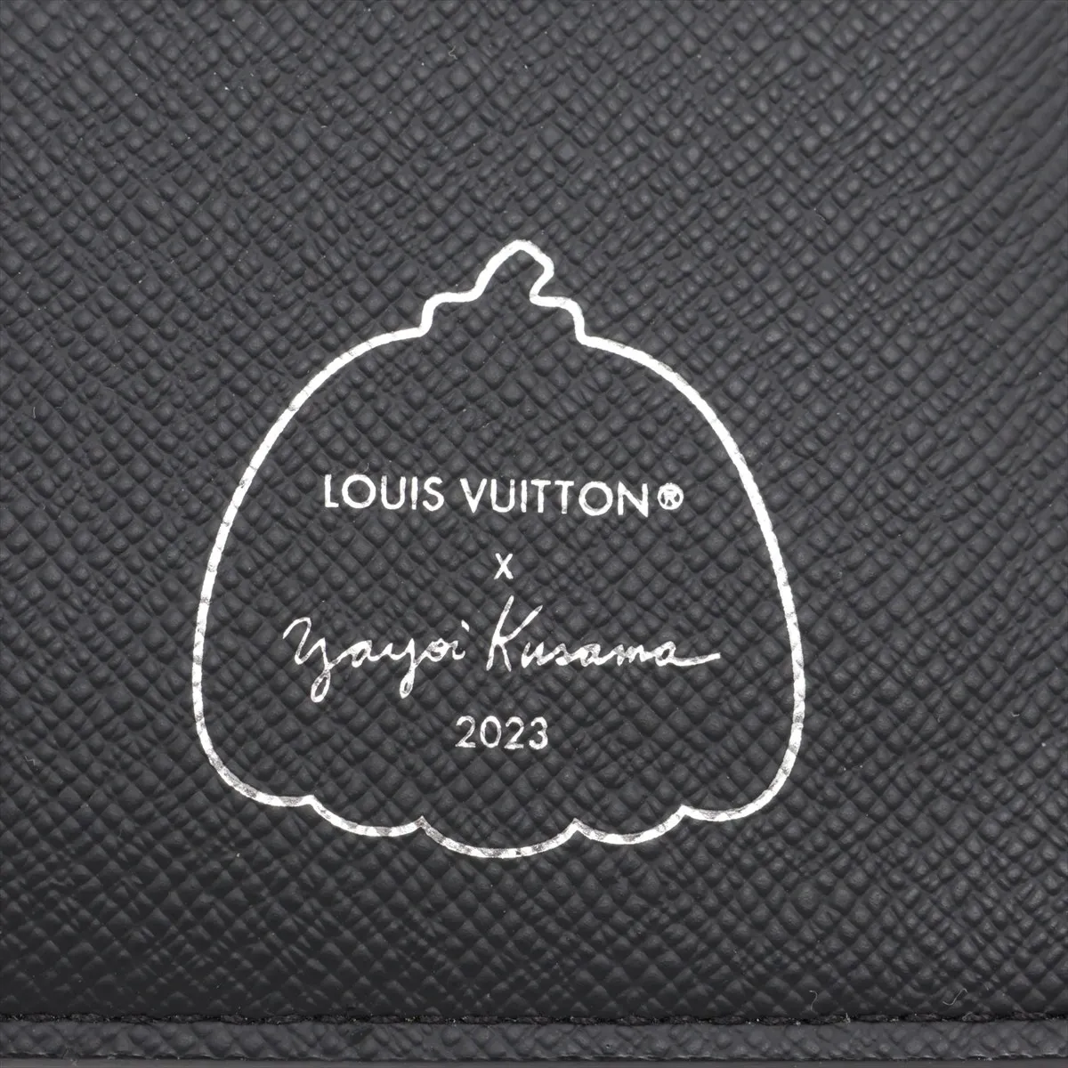 x Yayoi Kusama LV x YK Portefeuille Brazza M81932 Leather Long Wallet Black (RFID detected) — view 10