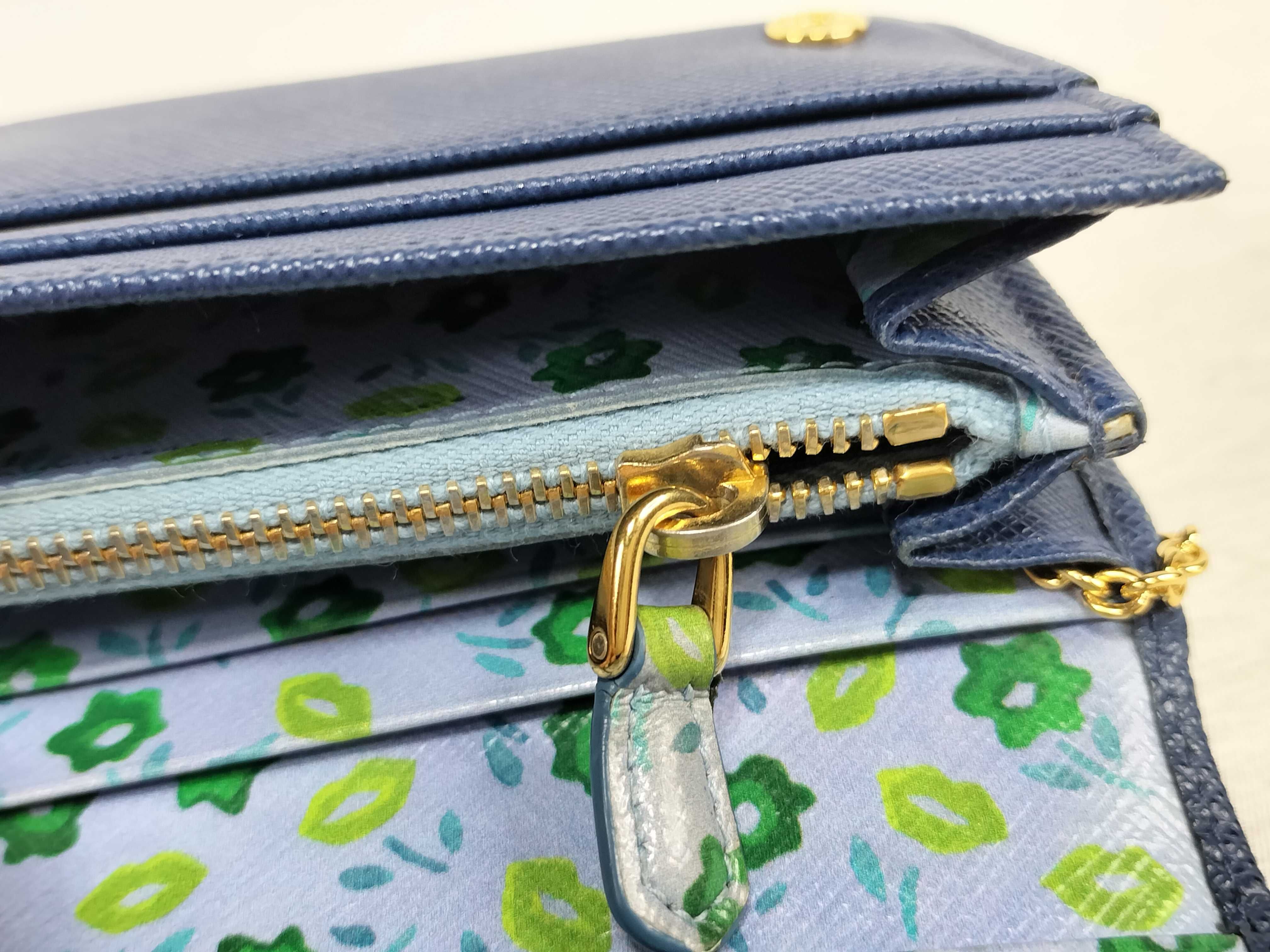 bi-fold long wallet 1MH132 with pass case — view 7