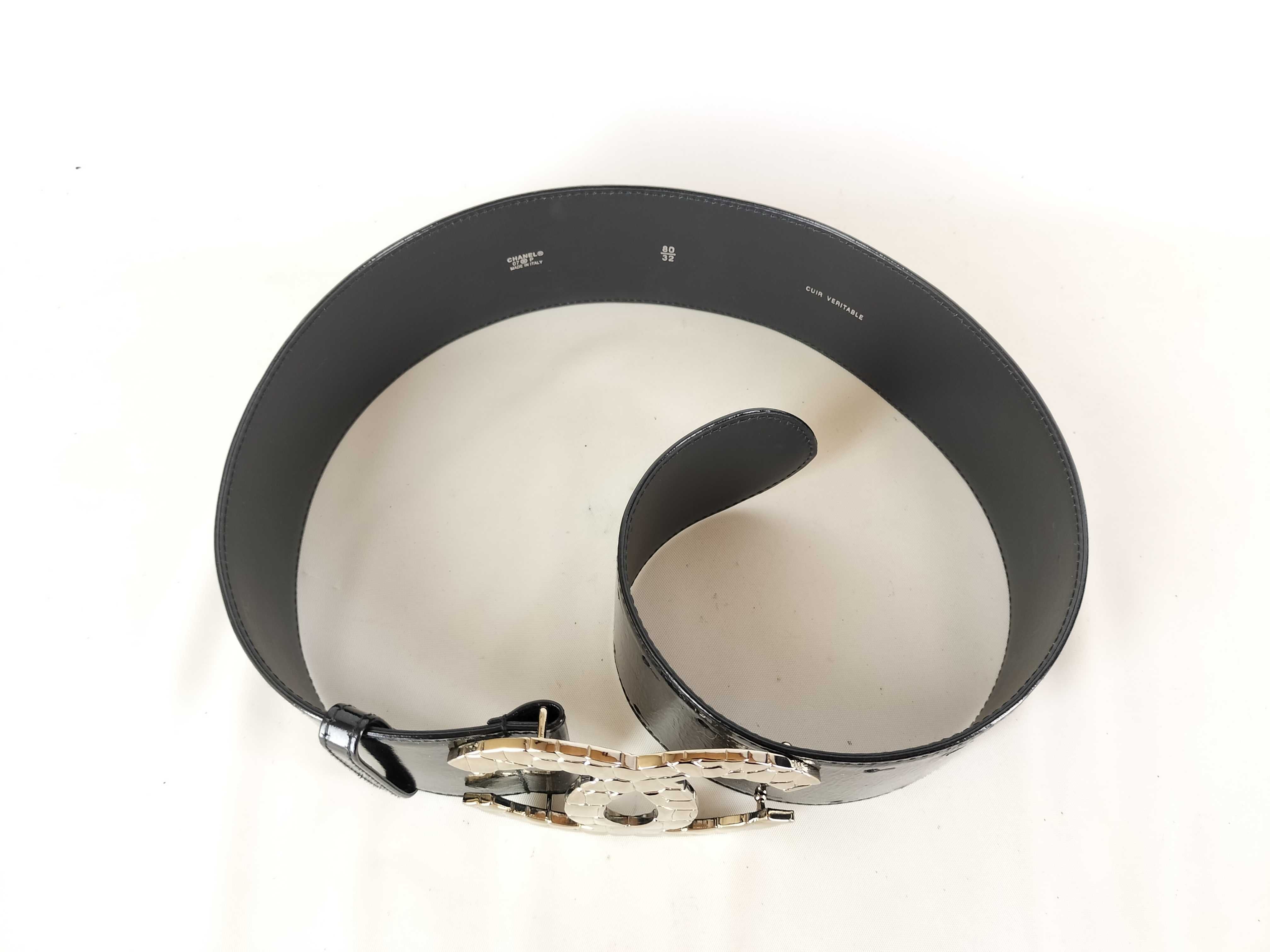 07P Coco Big Enamel Belt — view 2