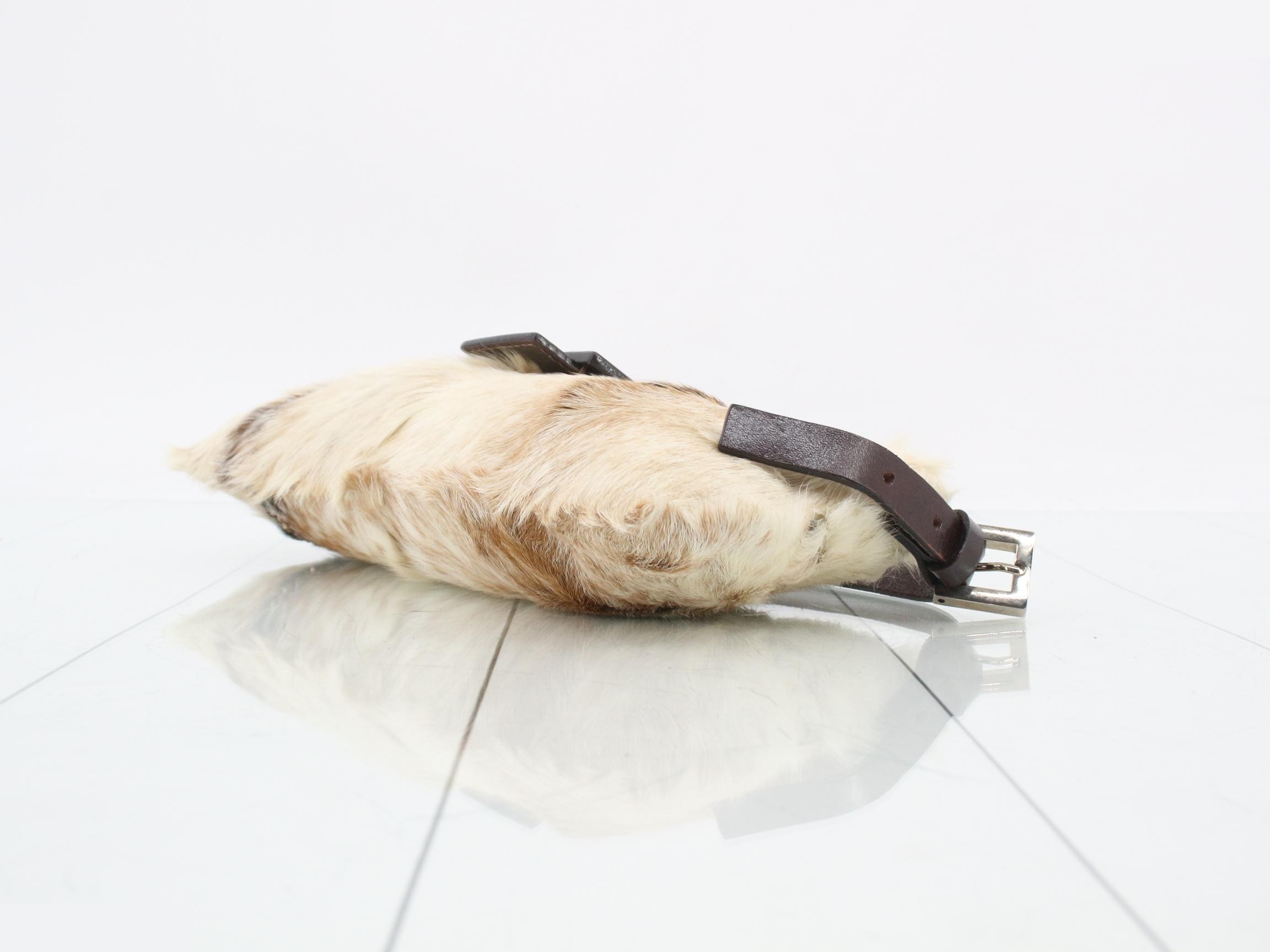 Fur Rhinestone Shoulder Bag — view 6