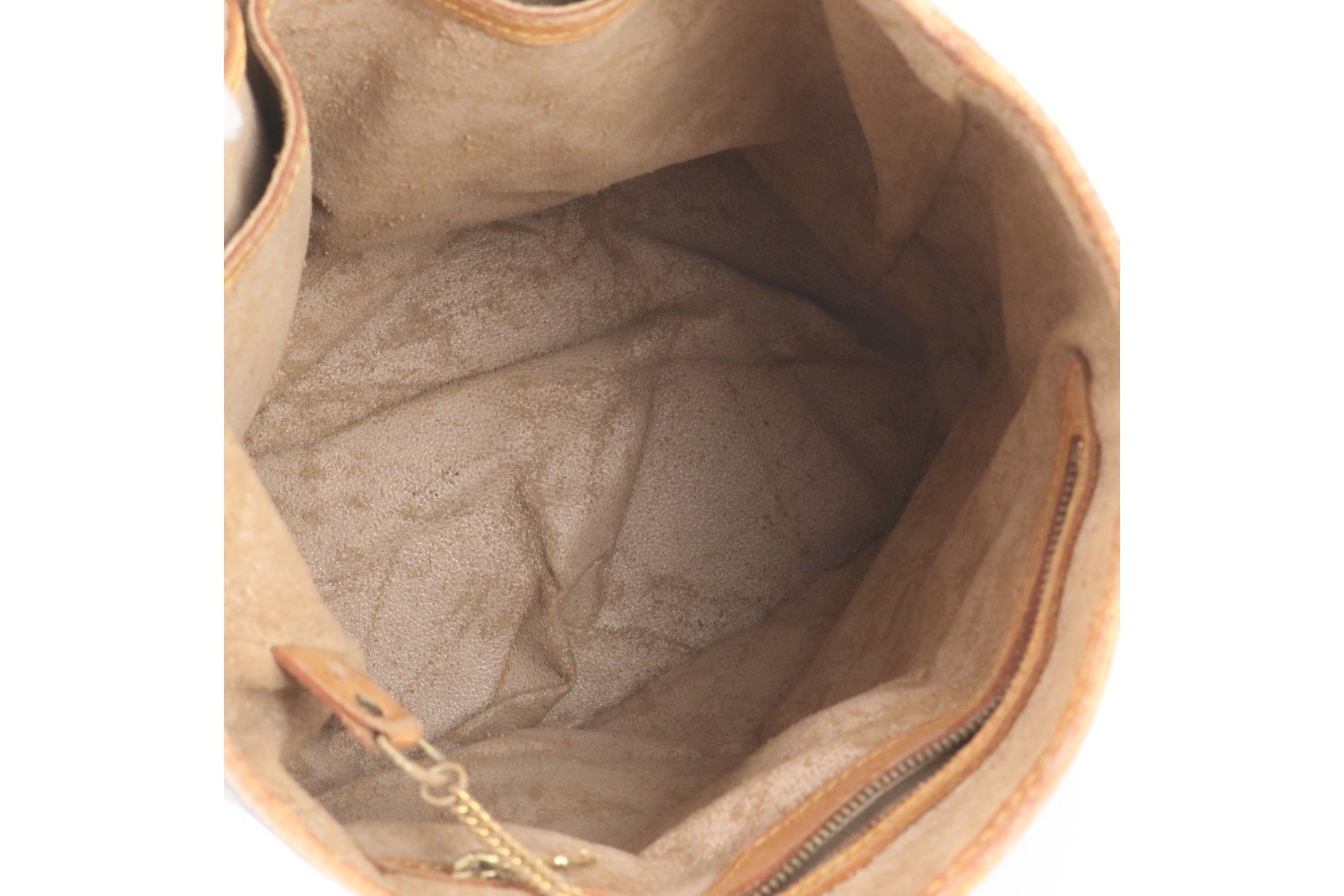 Monogram Bucket GM M42236 Leather Tote Bag — view 7