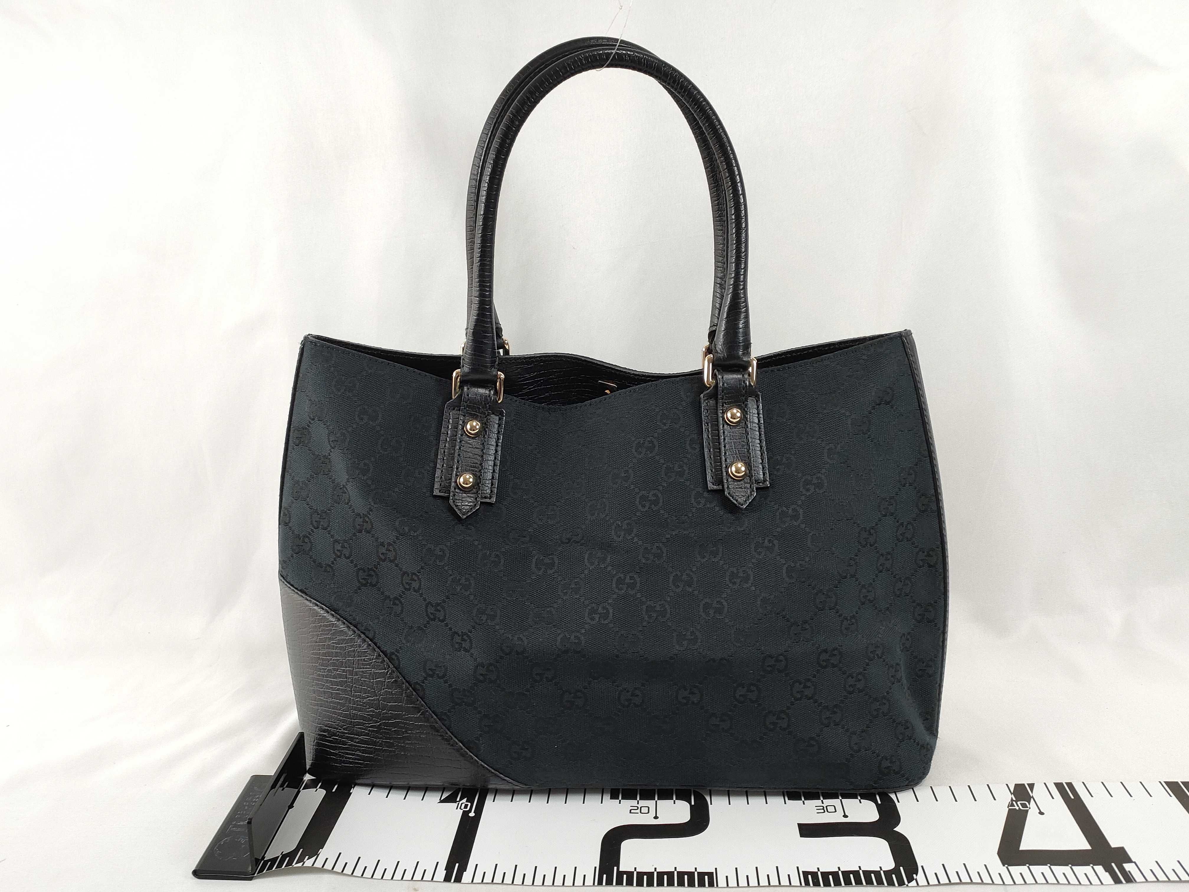 GG canvas COACH handbag 2-way bag tote bag — view 2