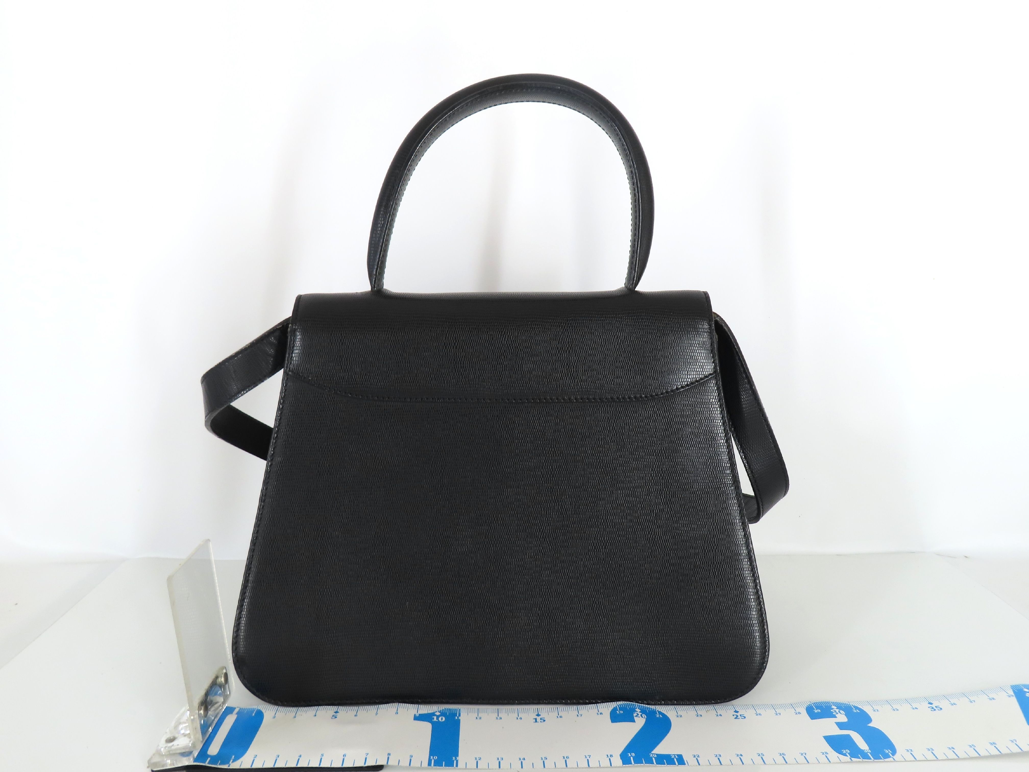 Circle Logo Leather Hand Shoulder Bag — view 2
