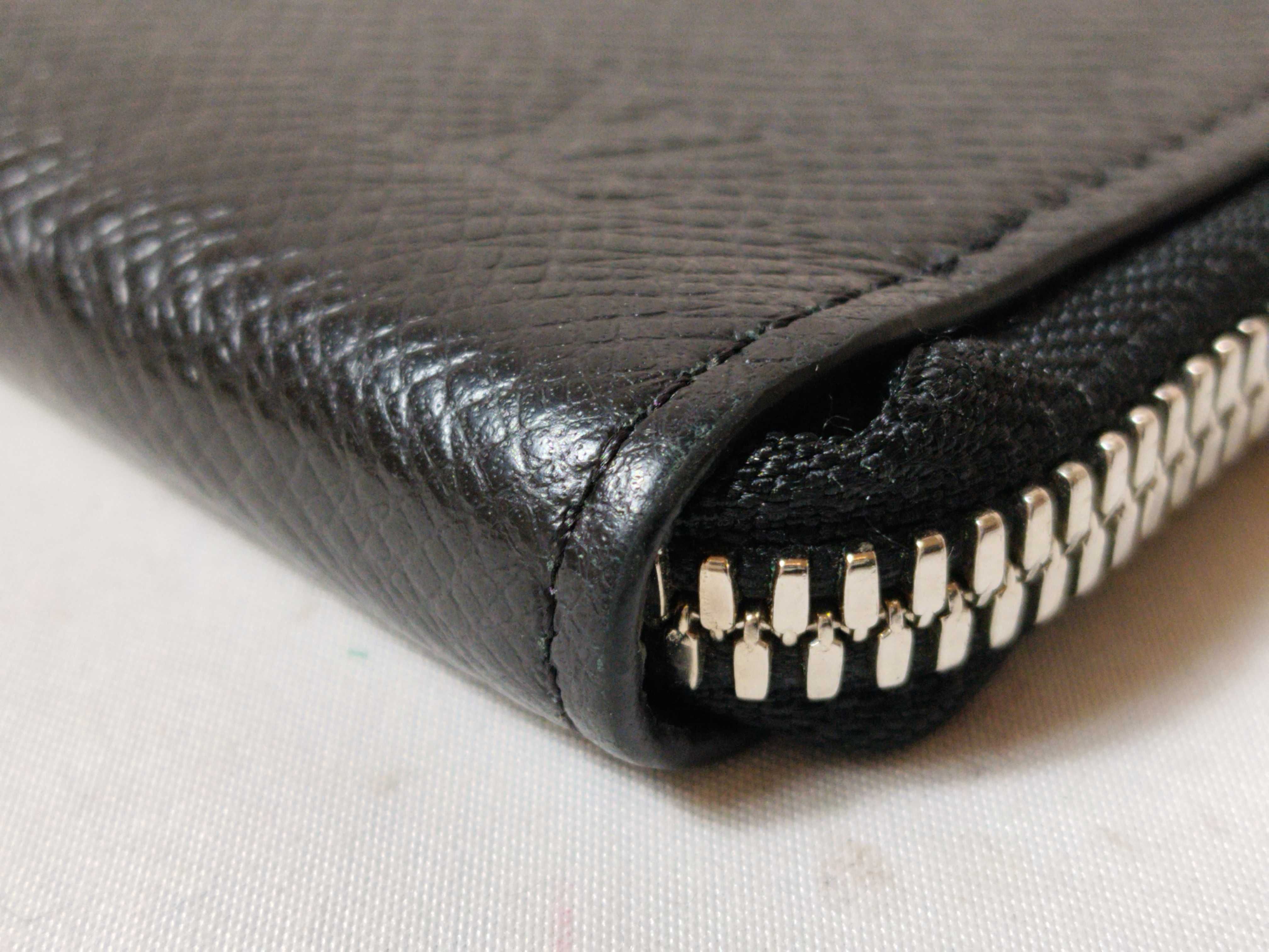 Taiga Portemonnaie Jour M63375 Noir Coin Purse Wallet — view 4