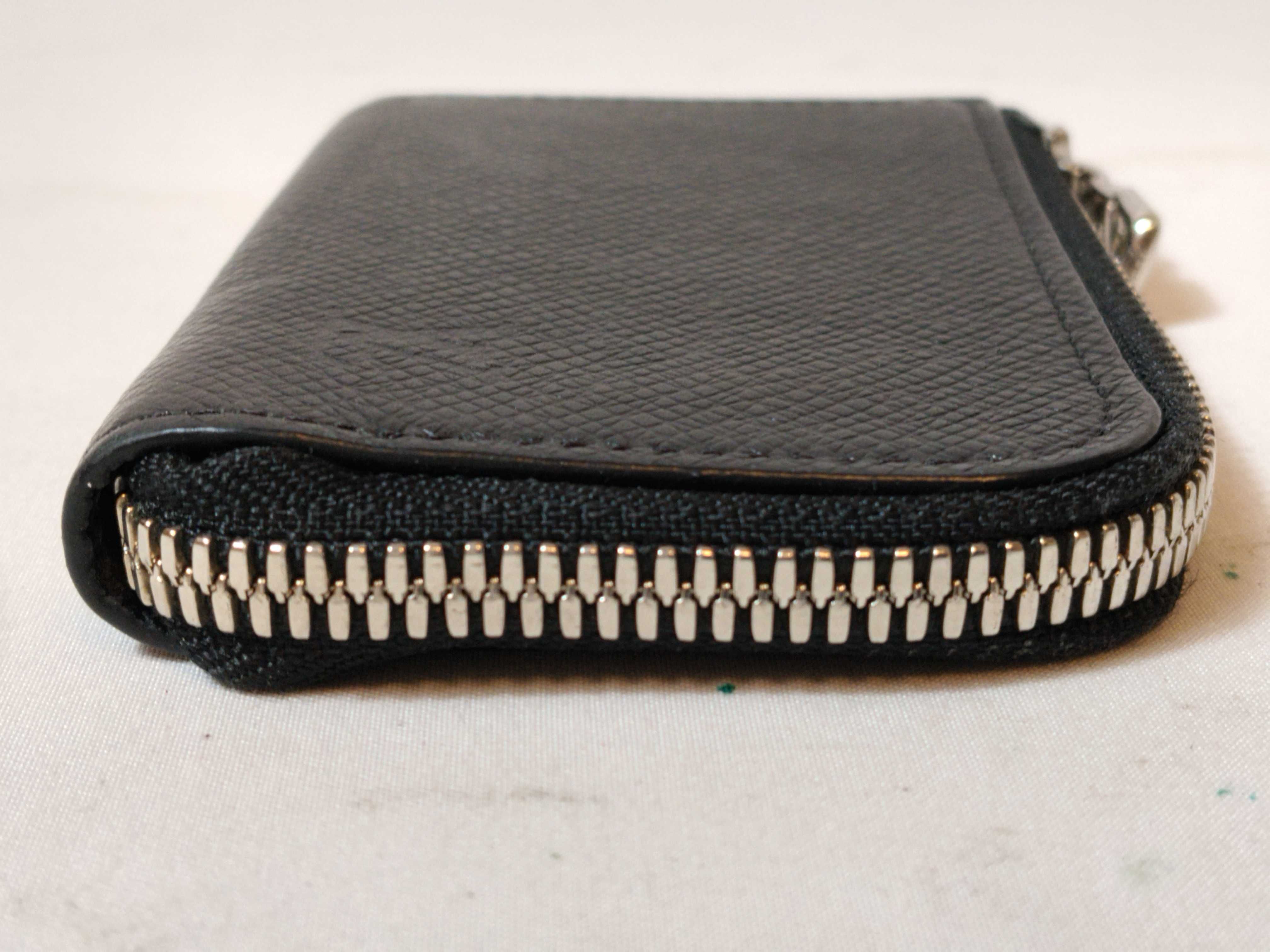 Taiga Portemonnaie Jour M63375 Noir Coin Purse Wallet — view 5