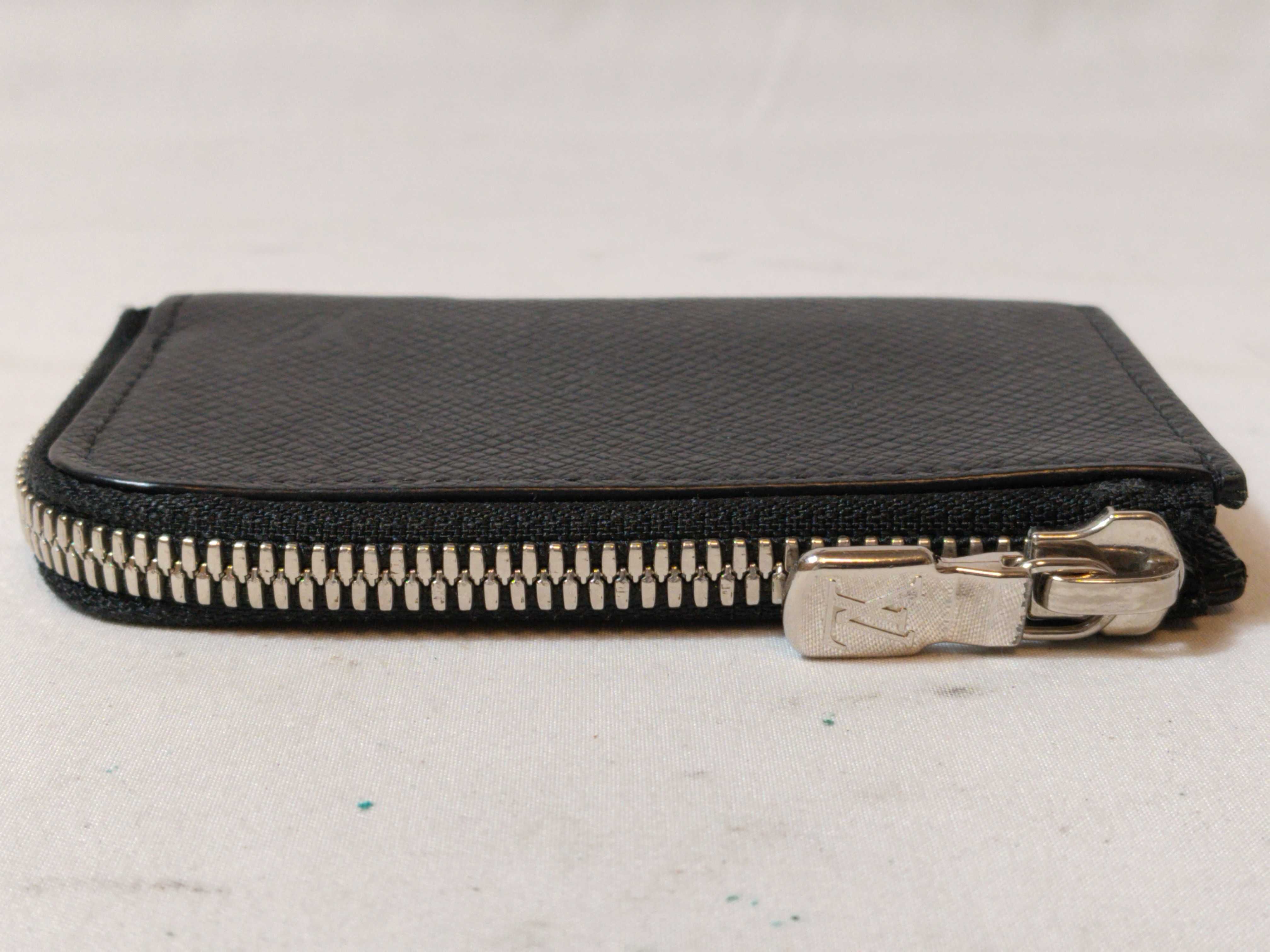 Taiga Portemonnaie Jour M63375 Noir Coin Purse Wallet — view 6