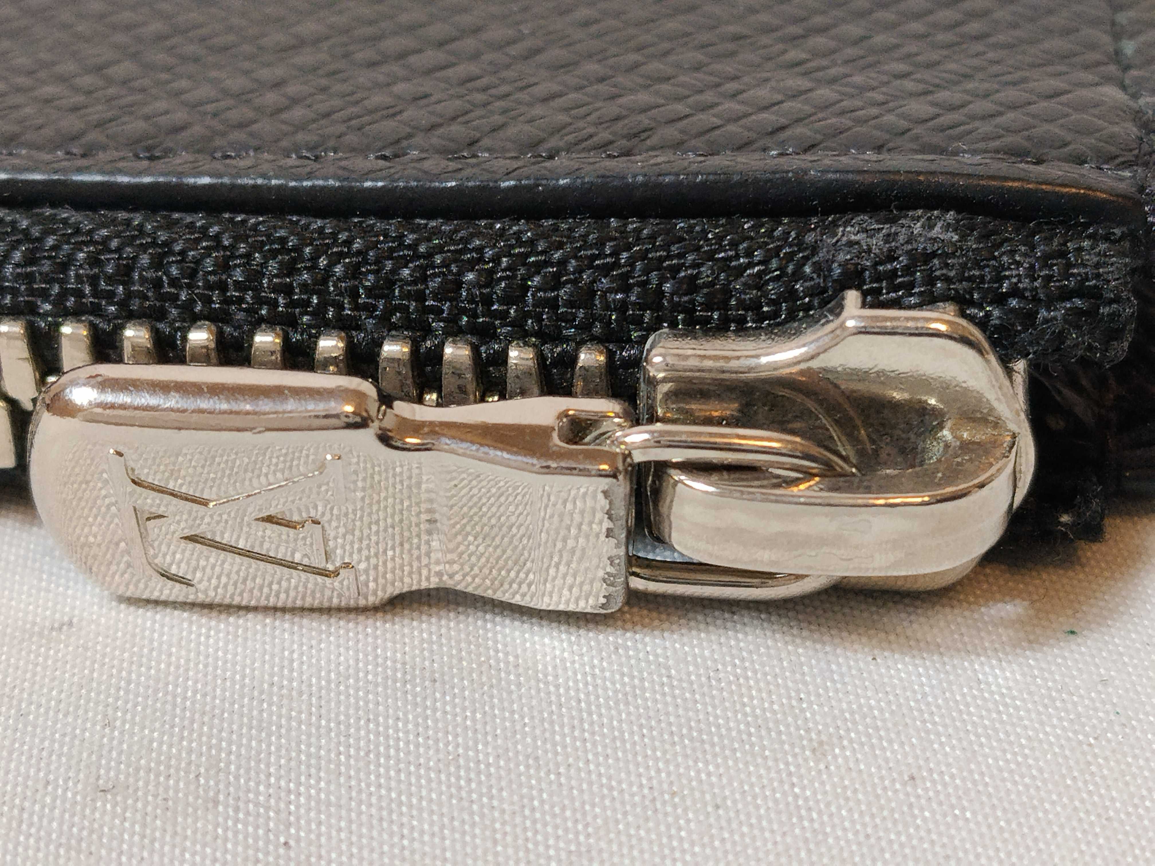 Taiga Portemonnaie Jour M63375 Noir Coin Purse Wallet — view 7