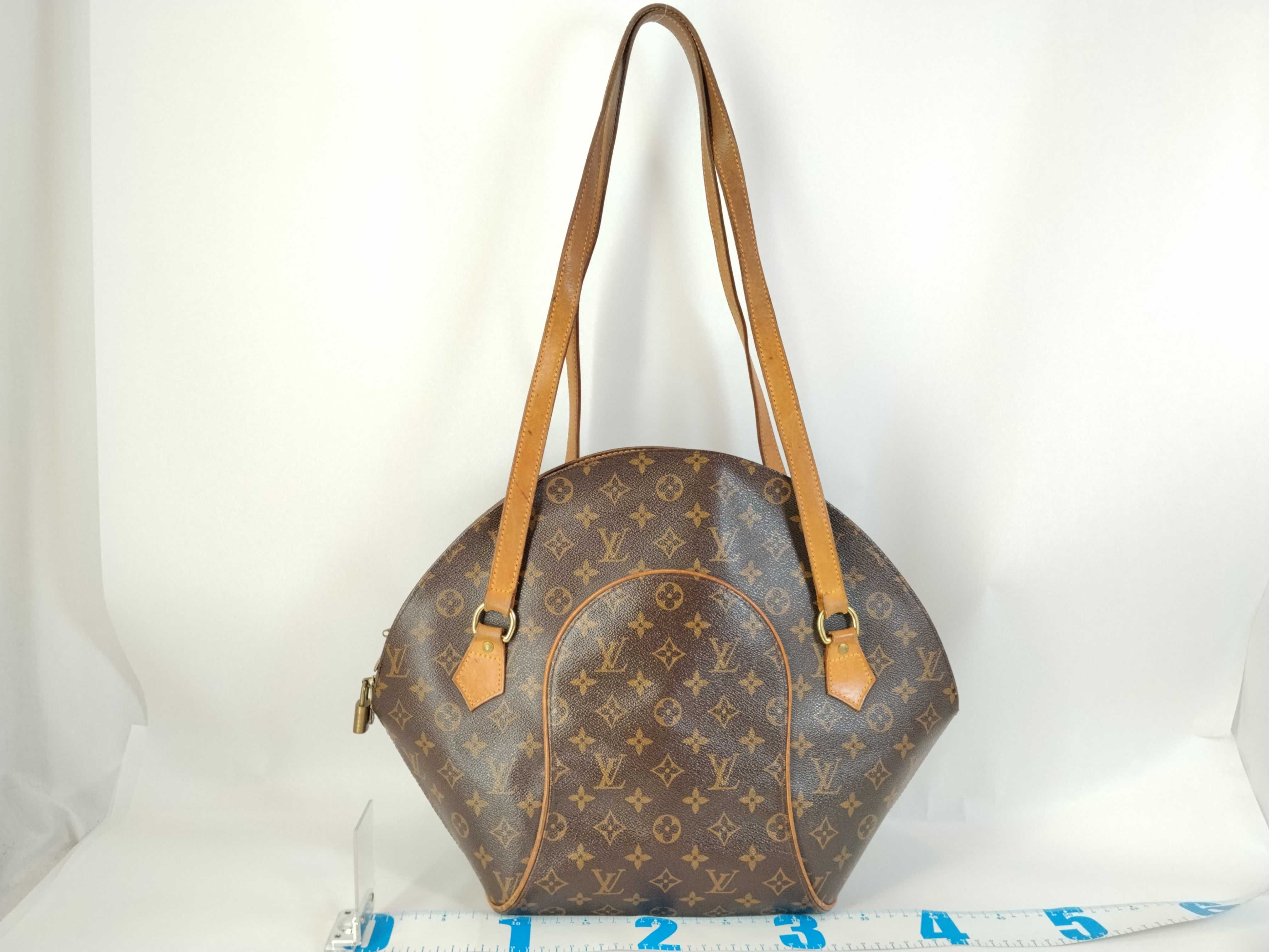 Monogram LV Ellipse Shopping Shoulder Bag — view 2