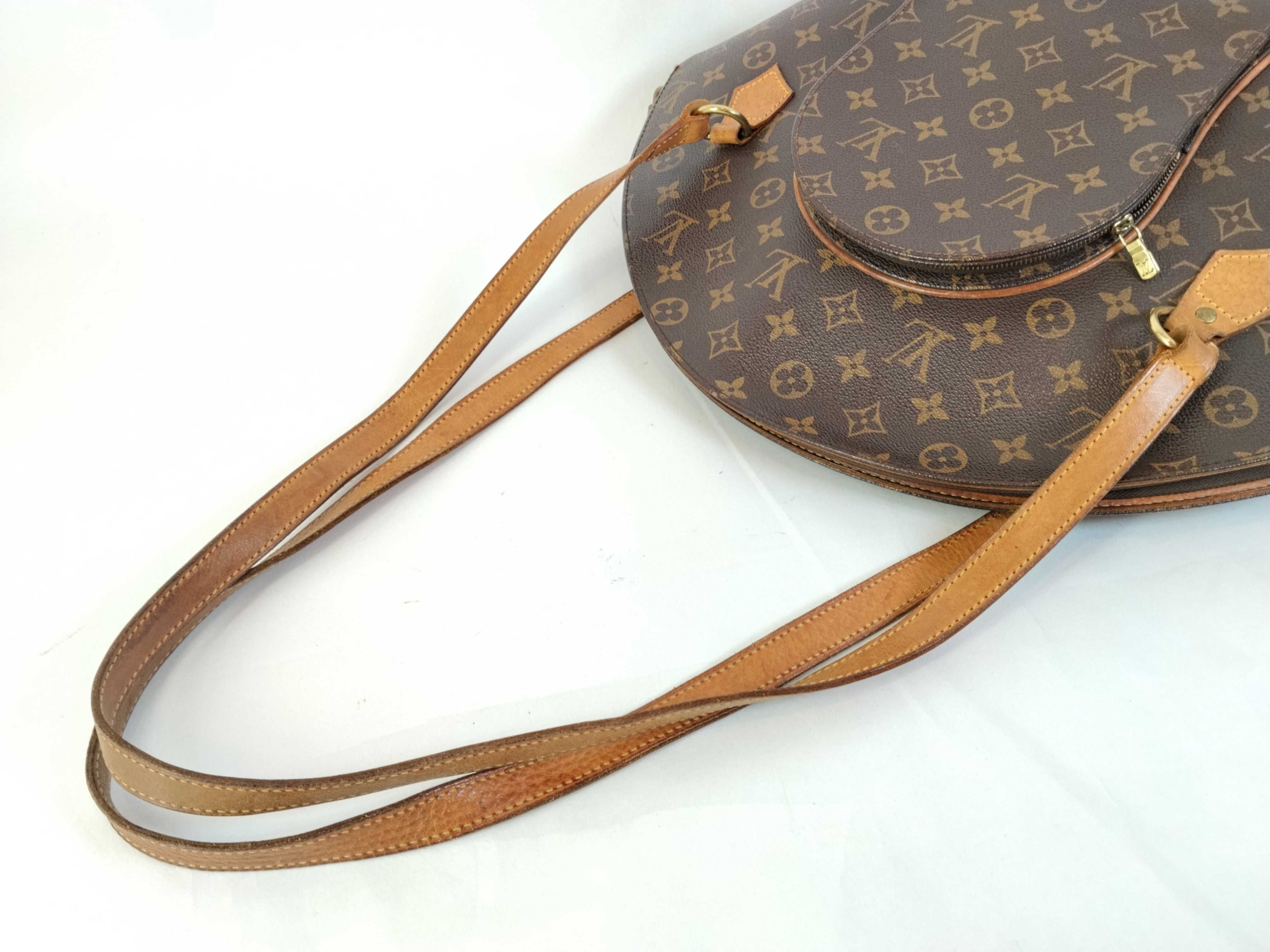 Monogram LV Ellipse Shopping Shoulder Bag — view 3