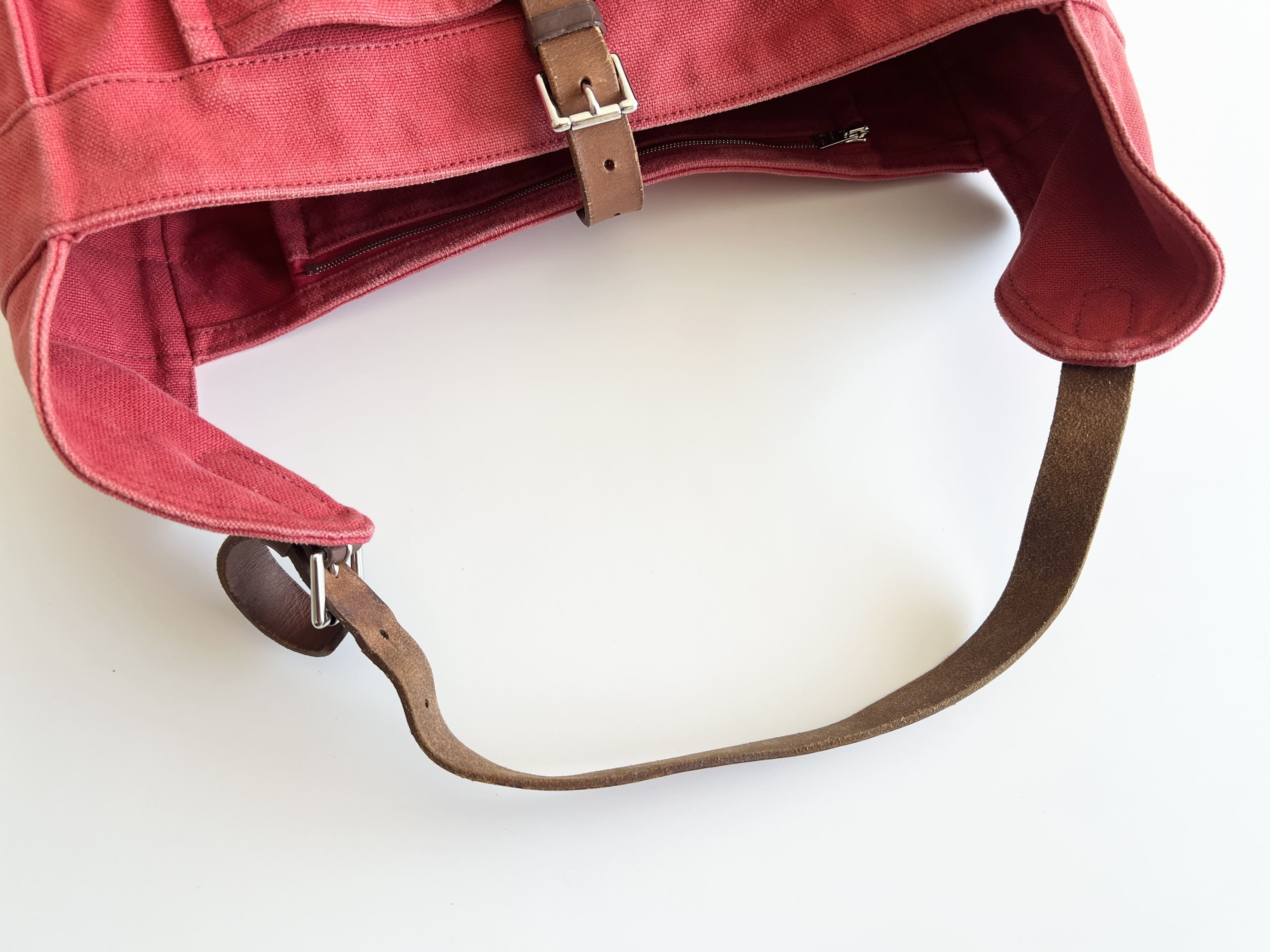 Marwari GM L stamp Canvas Leather Shoulder Bag One-Shoulder Bag — view 3