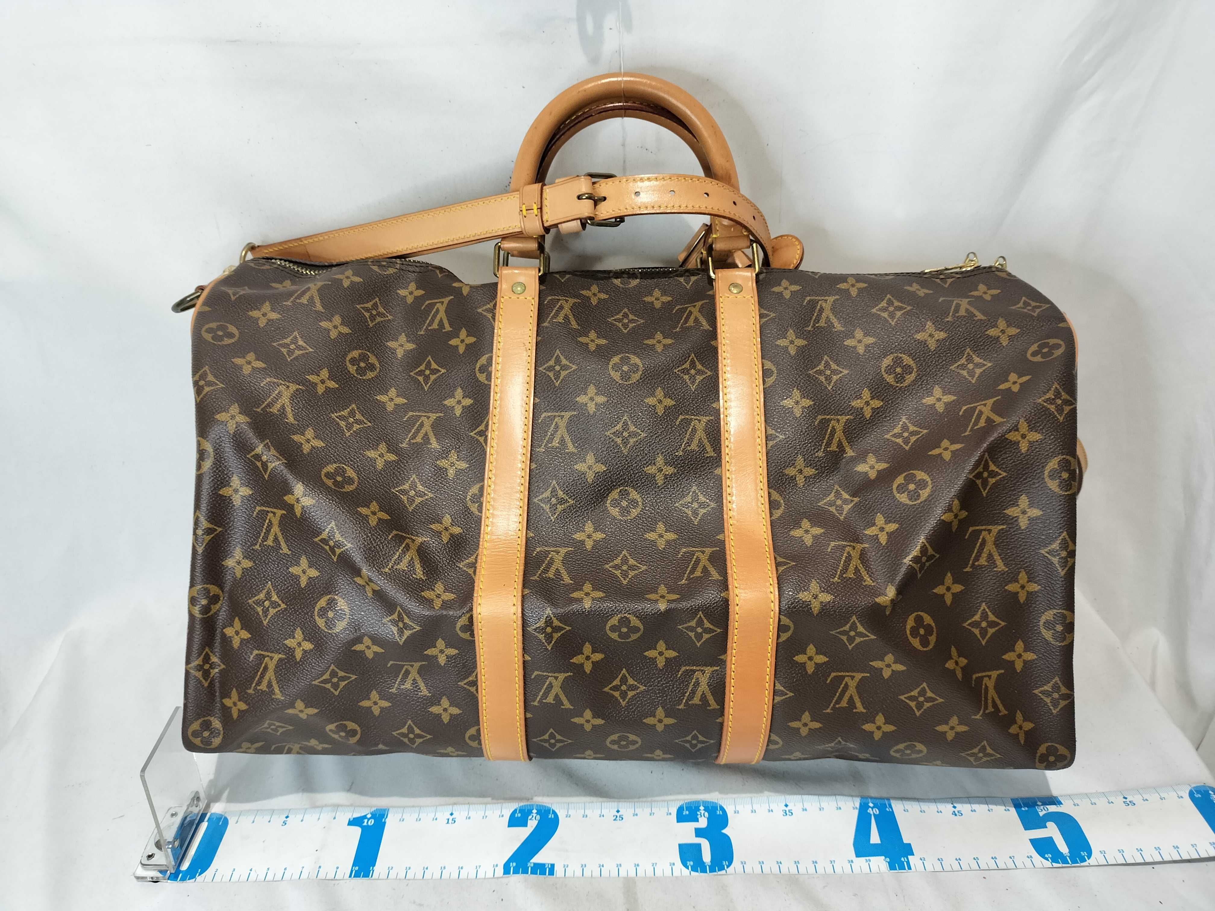 Monogram Keepall Bandoulière 50 Boston Bag — view 2