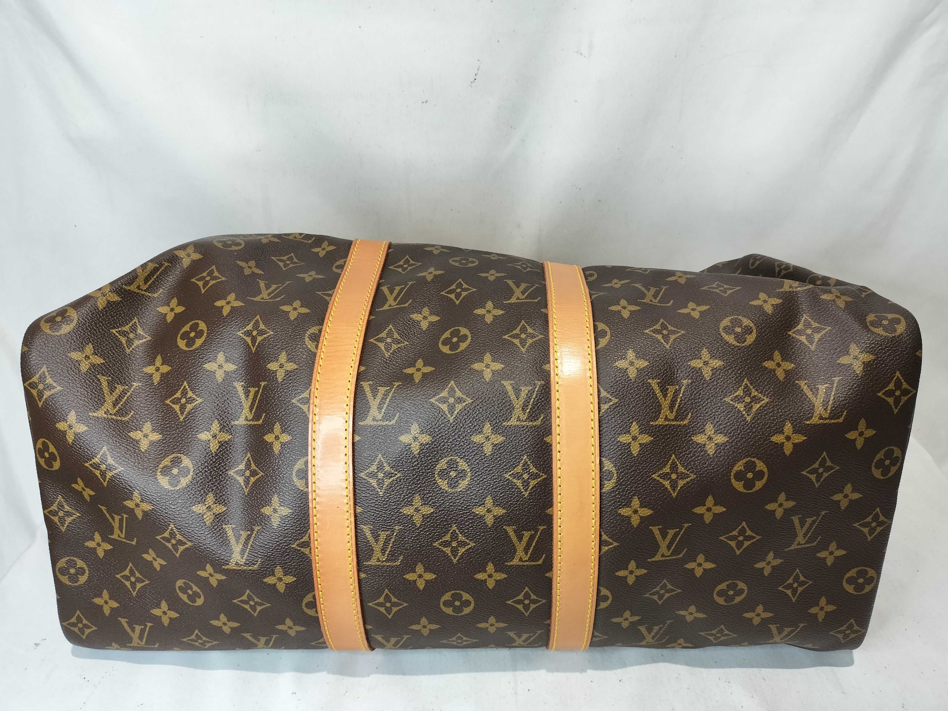 Monogram Keepall Bandoulière 50 Boston Bag — view 7