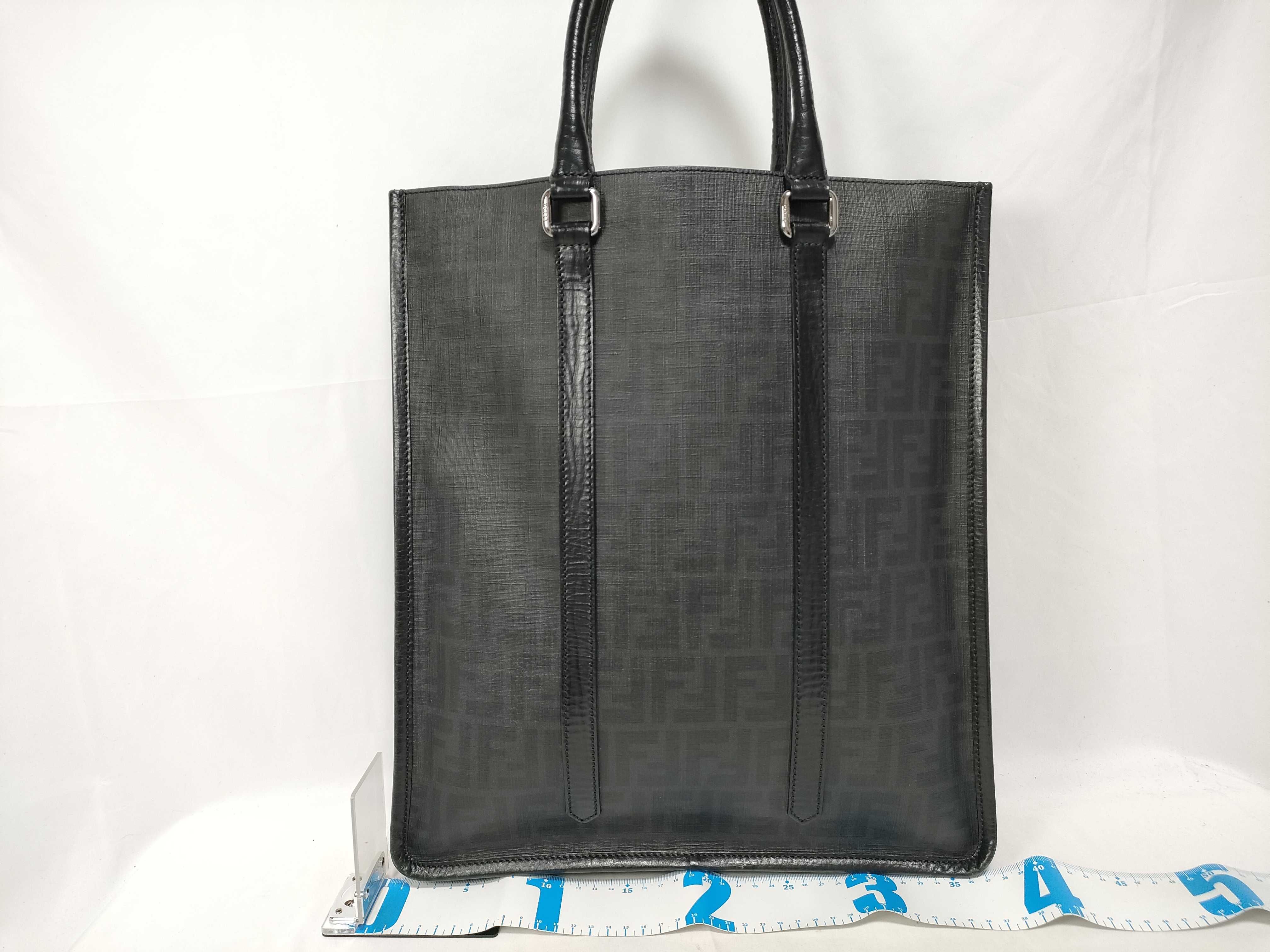 FR- ZUCCa PVC Tote bag Black 7VA243 Tote bag — view 2