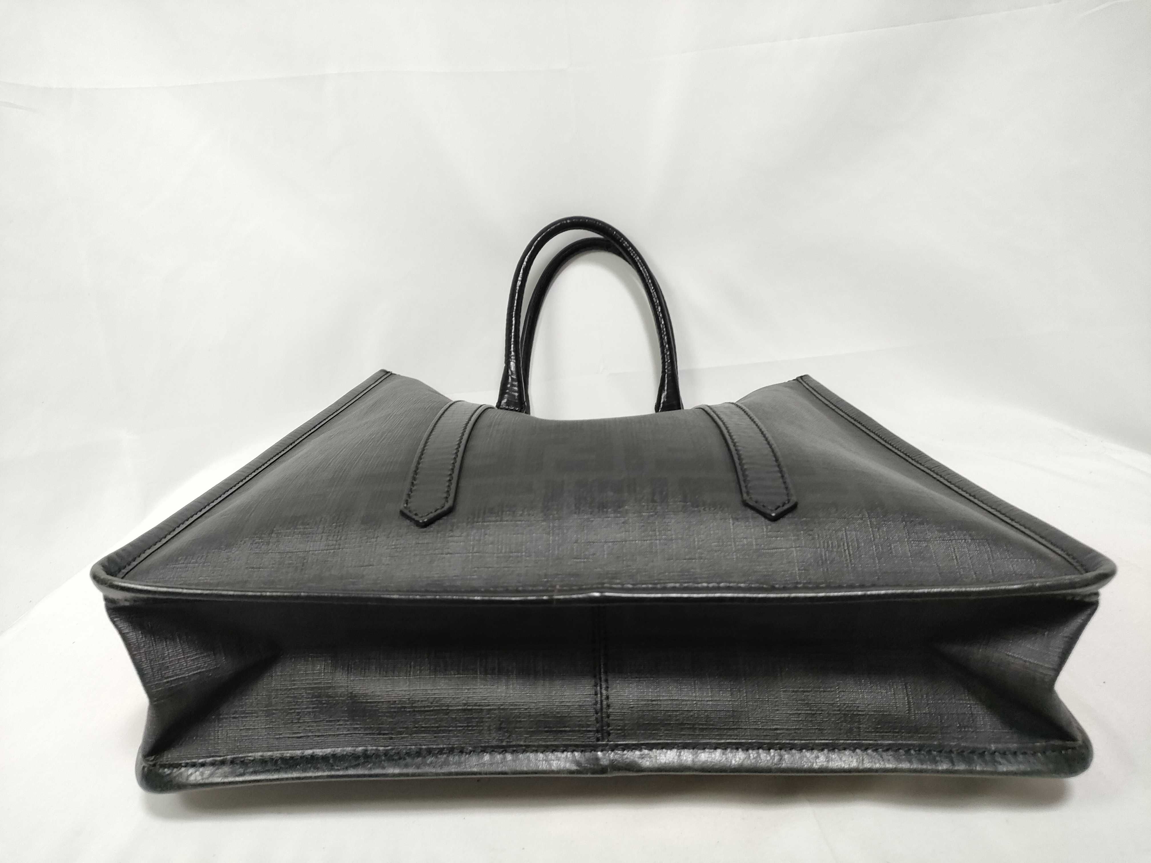 FR- ZUCCa PVC Tote bag Black 7VA243 Tote bag — view 3