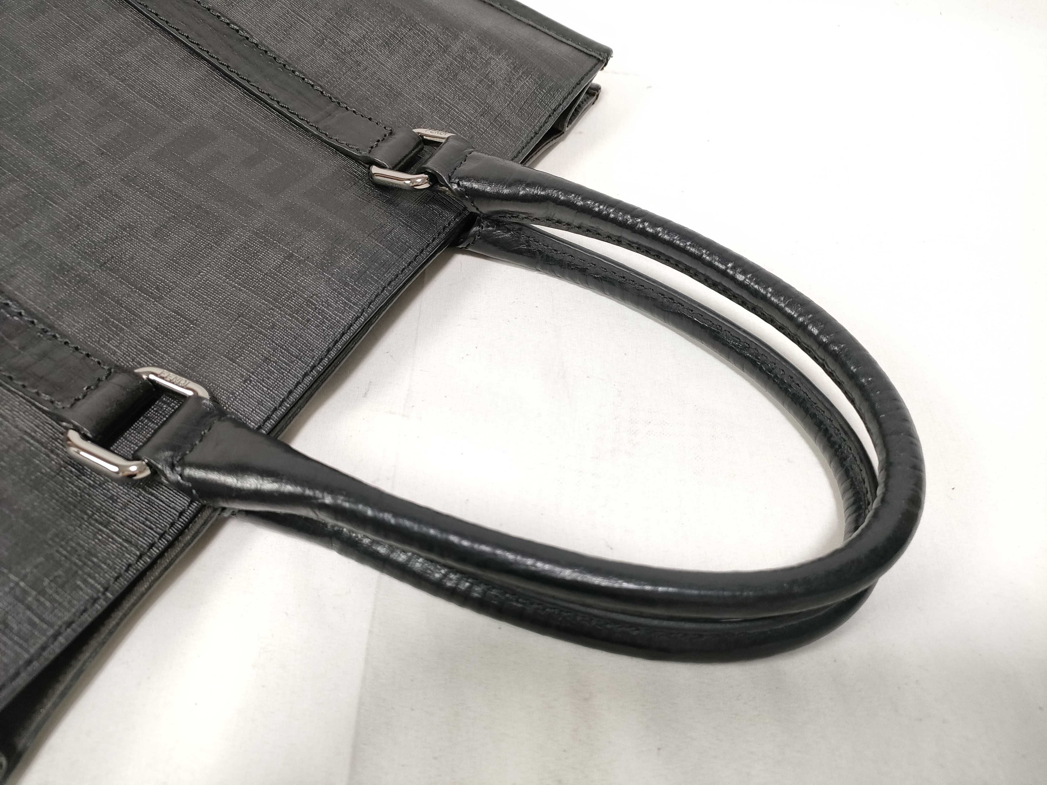 FR- ZUCCa PVC Tote bag Black 7VA243 Tote bag — view 8