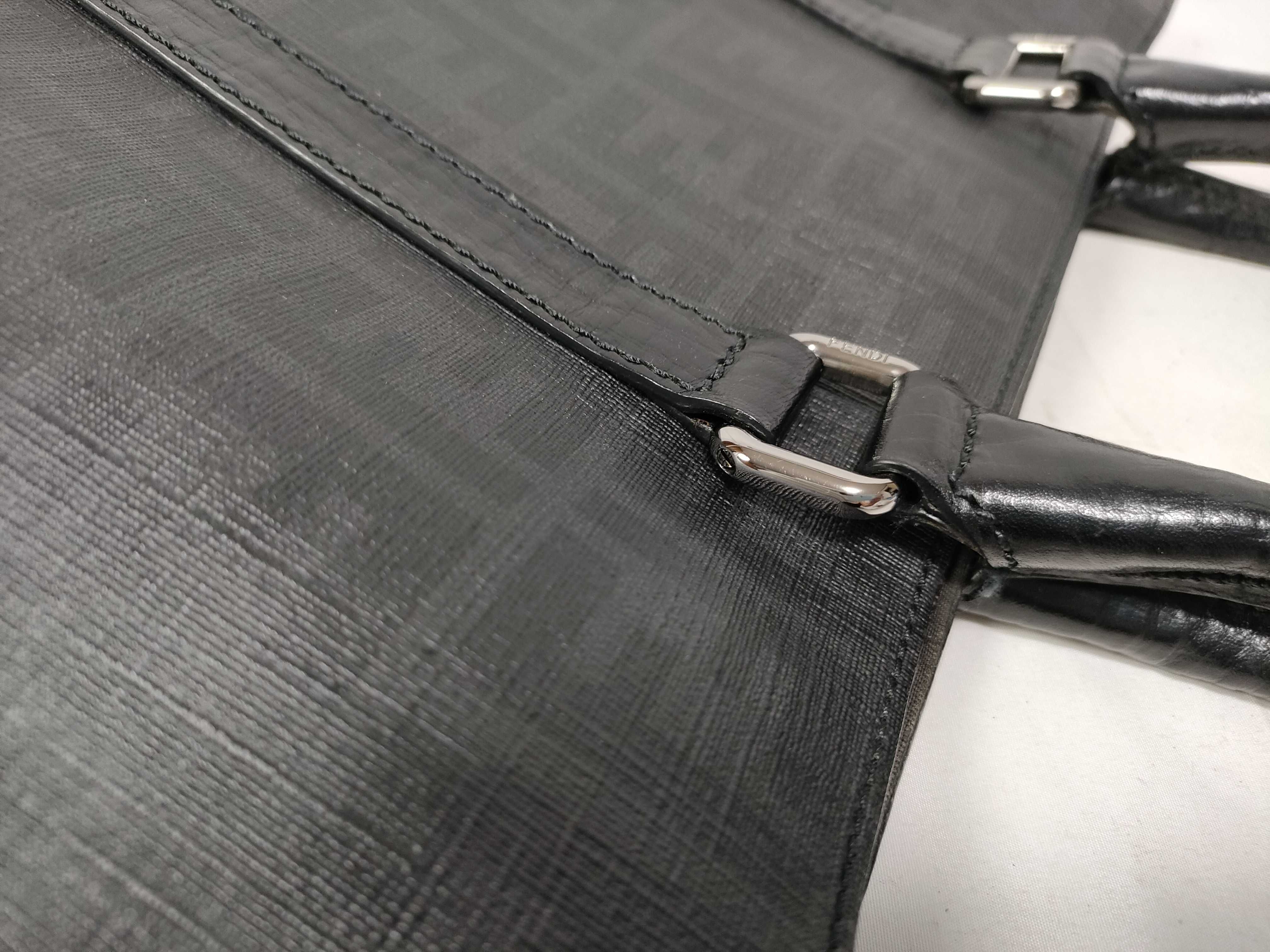 FR- ZUCCa PVC Tote bag Black 7VA243 Tote bag — view 9