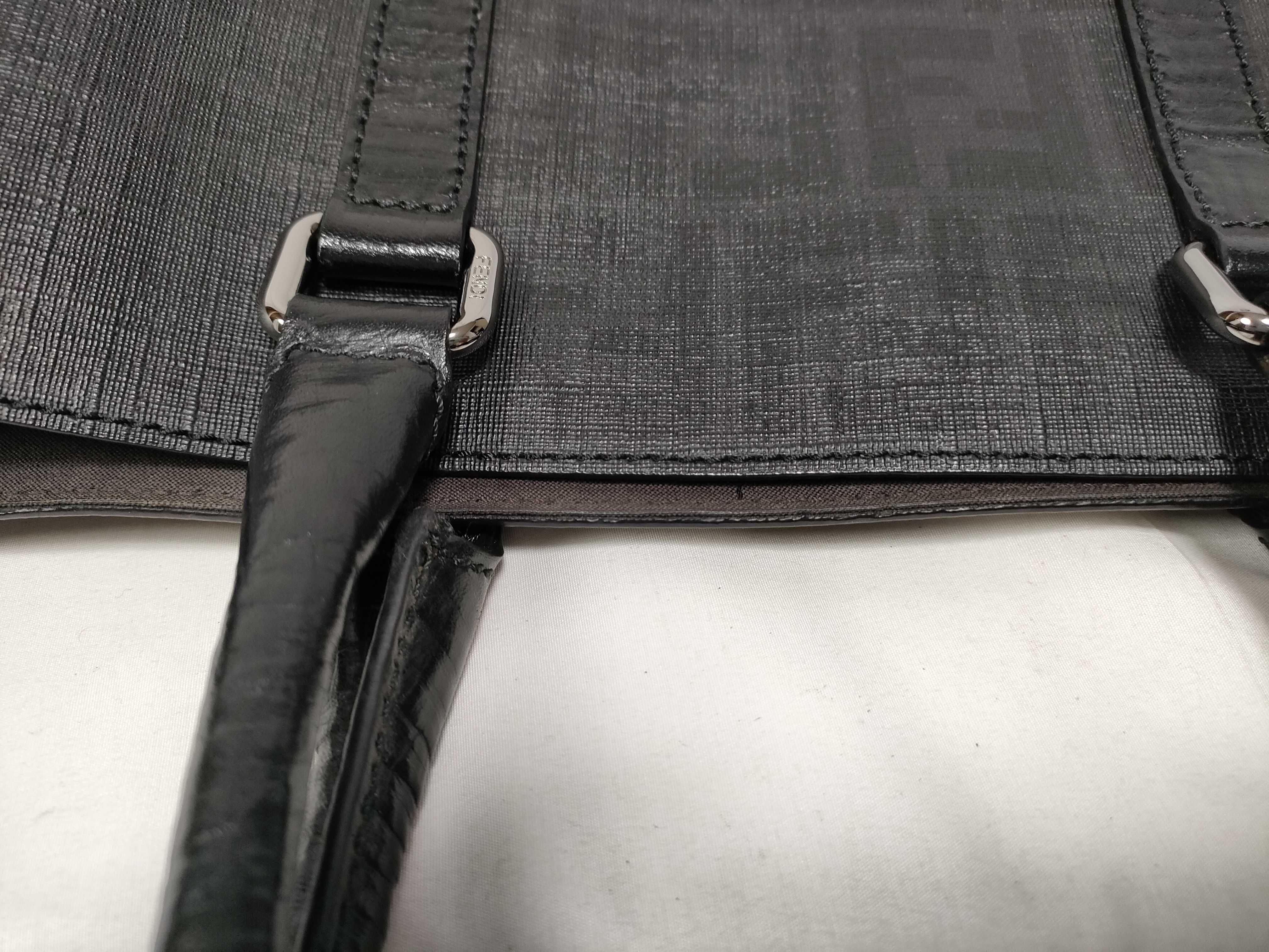FR- ZUCCa PVC Tote bag Black 7VA243 Tote bag — view 10