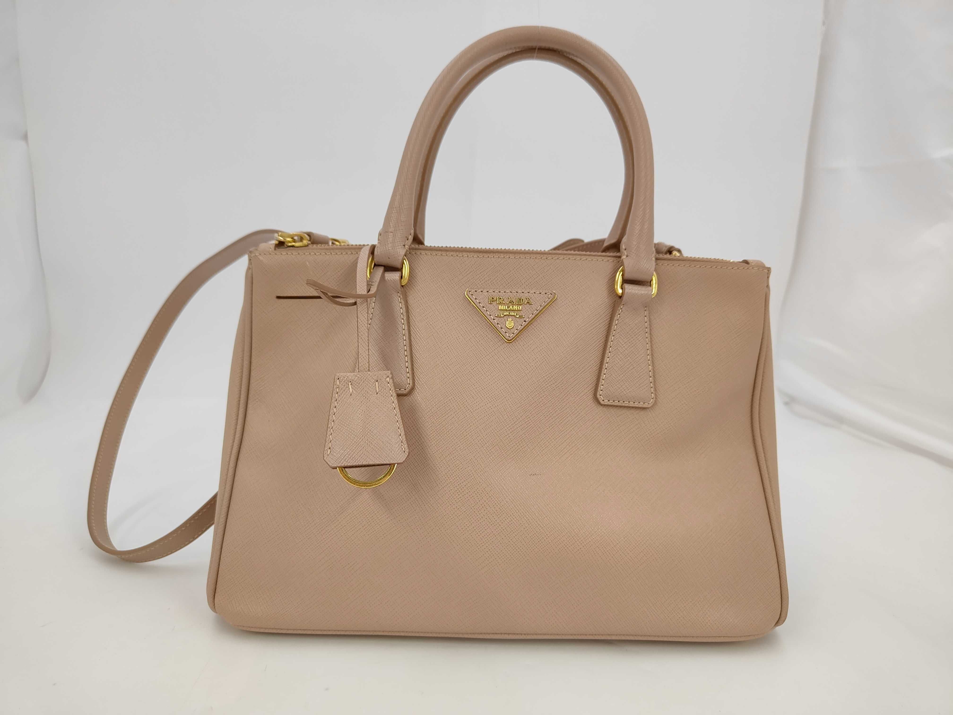 Galleria S Pink Tote Bag 1BA863_NZV_F0236_V_OOO