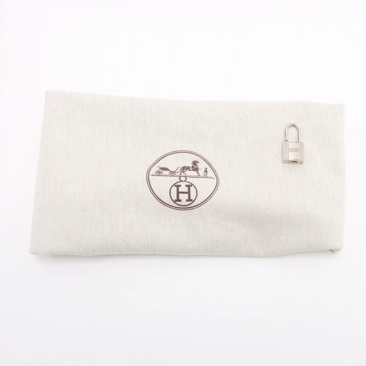Picotan lock 22 MM Taurillon Clemence Rose Sakura Silver hardware Z:2021 No key — view 12