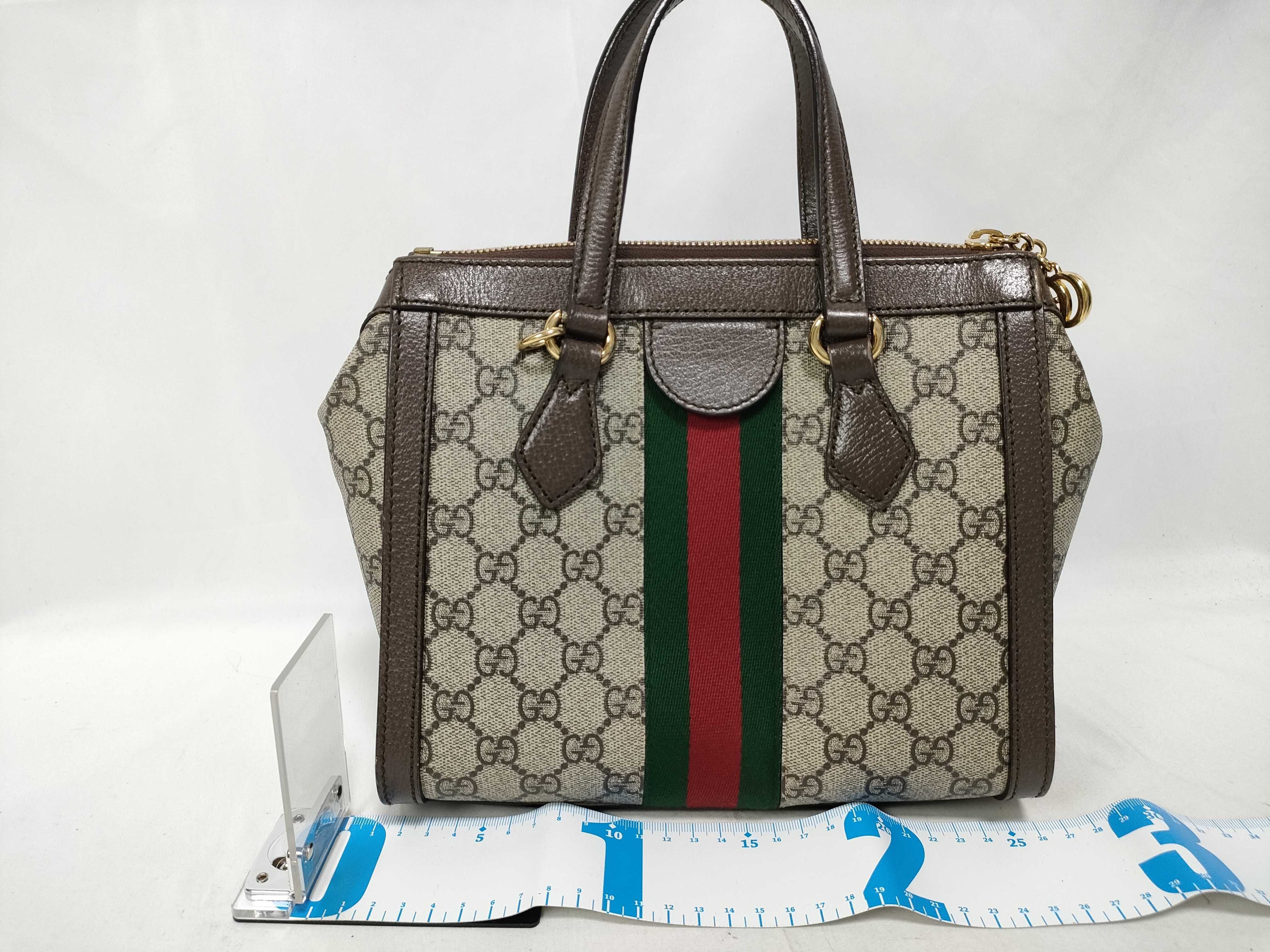 Small Tote Bag Ophidia GG Supreme 547551 2-way Handbag Shoulder Bag Handbag — view 2