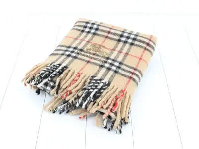 Nova Check Stole Shawl Lap Blanket
