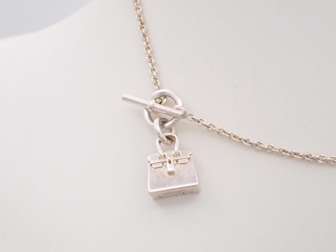 Birkin Amulet Necklace, chain approximately 40cm, 925 sterling silver, 13.0g — view 2
