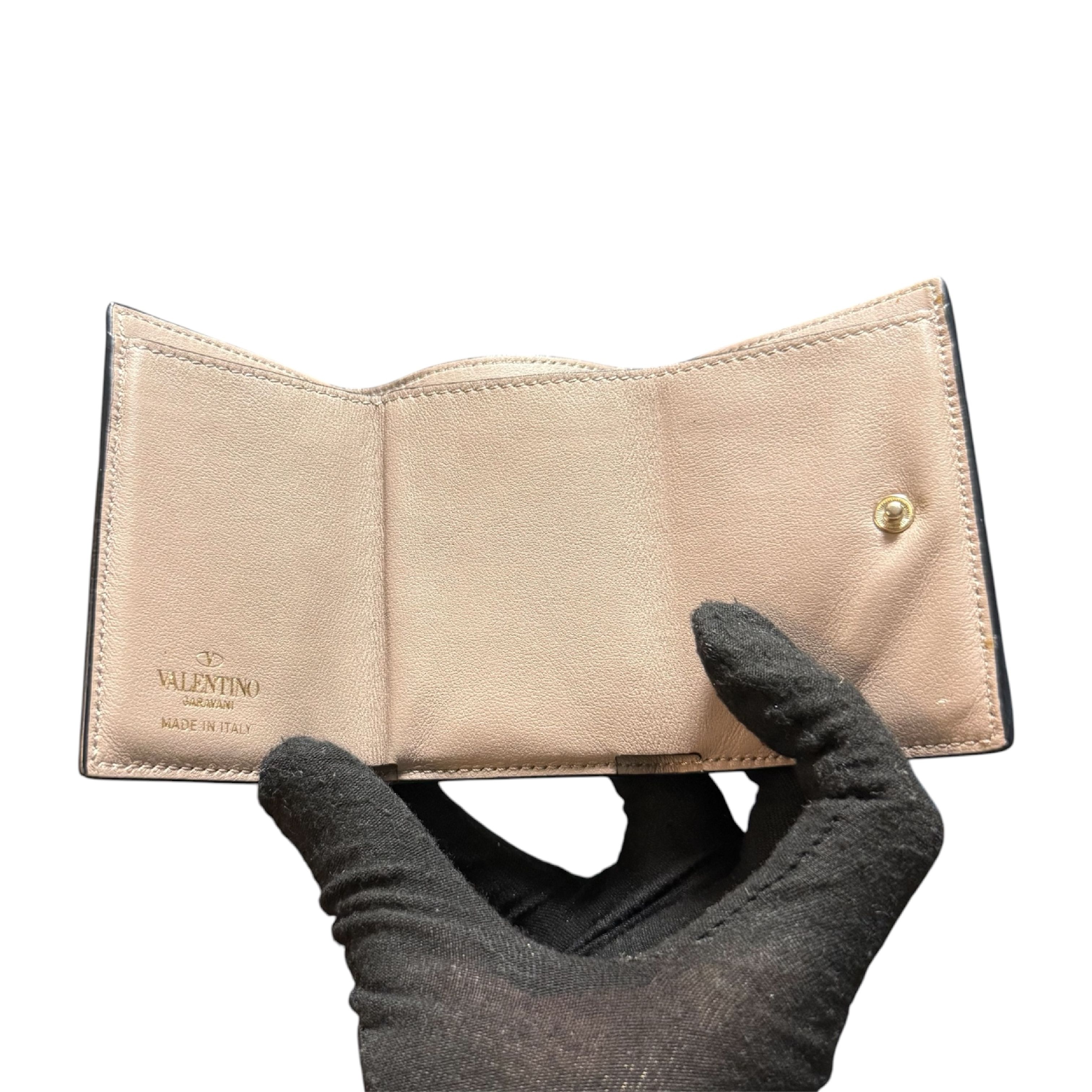 Studded Compact Wallet (Folding Wallet) — view 4