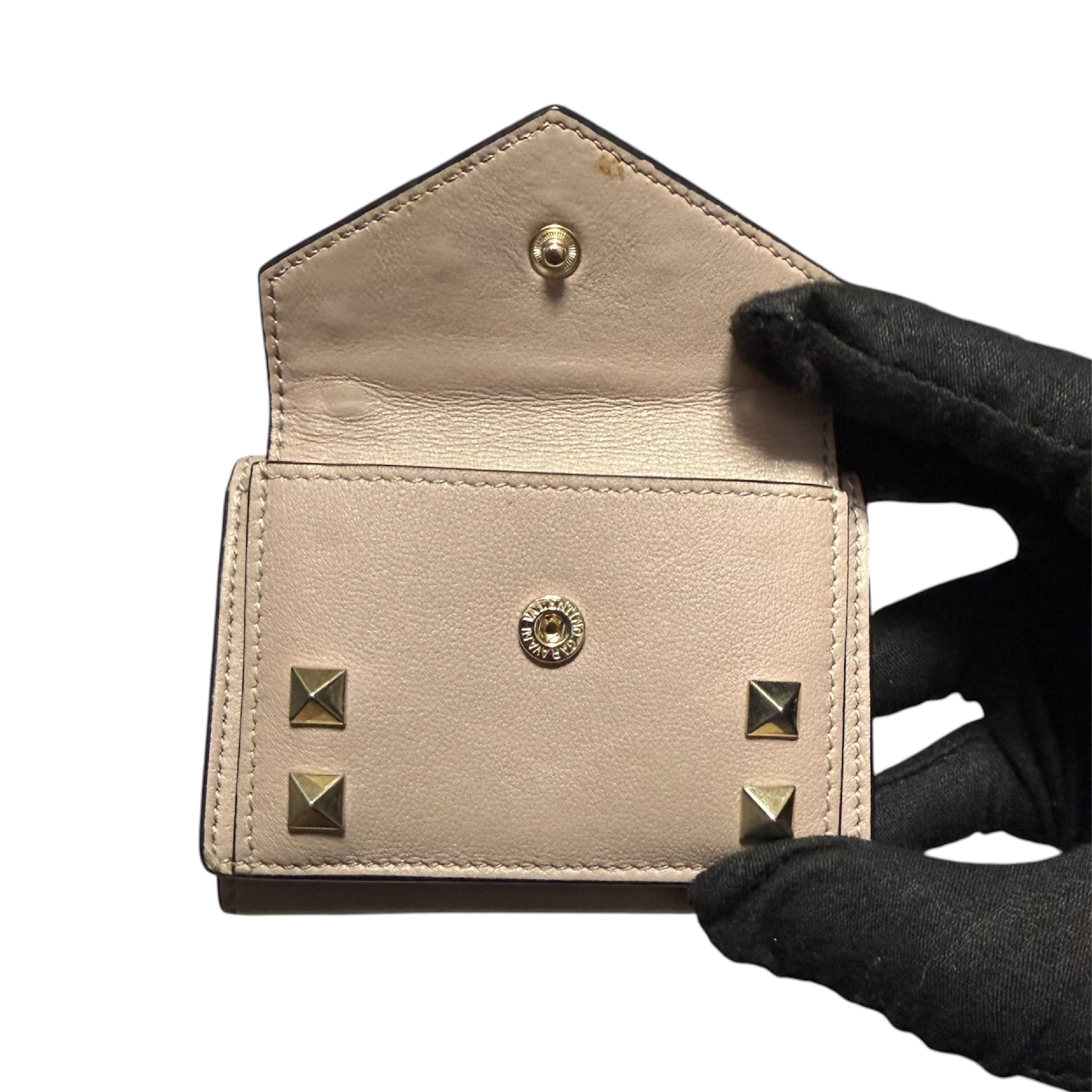 Studded Compact Wallet (Folding Wallet) — view 6