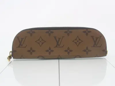 Monogram Reverse Pencil Pouch Charlotte GI1165 with Box