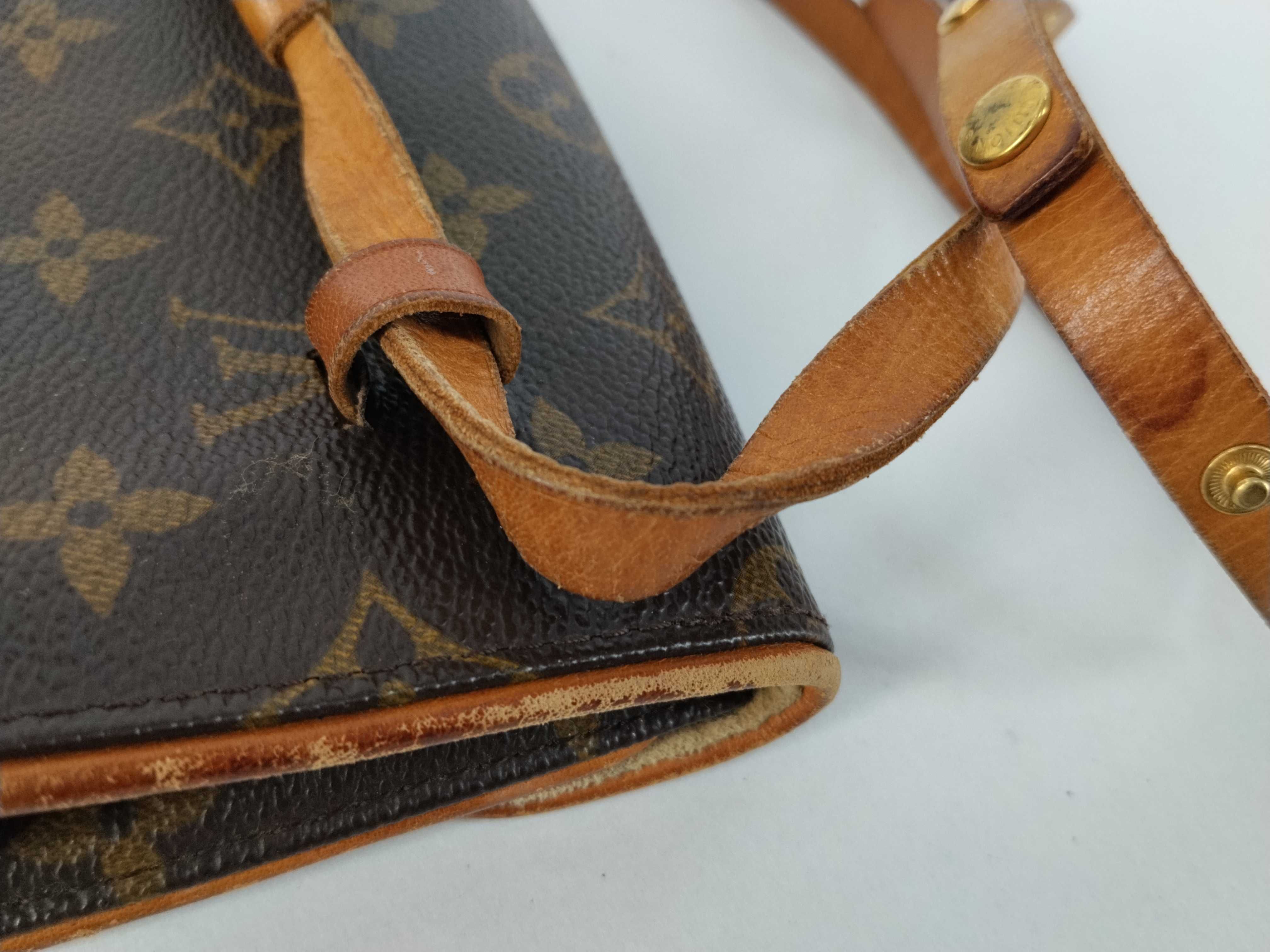 Monogram Louis Vuitton Pochette Florentine Shoulder Bag — view 5