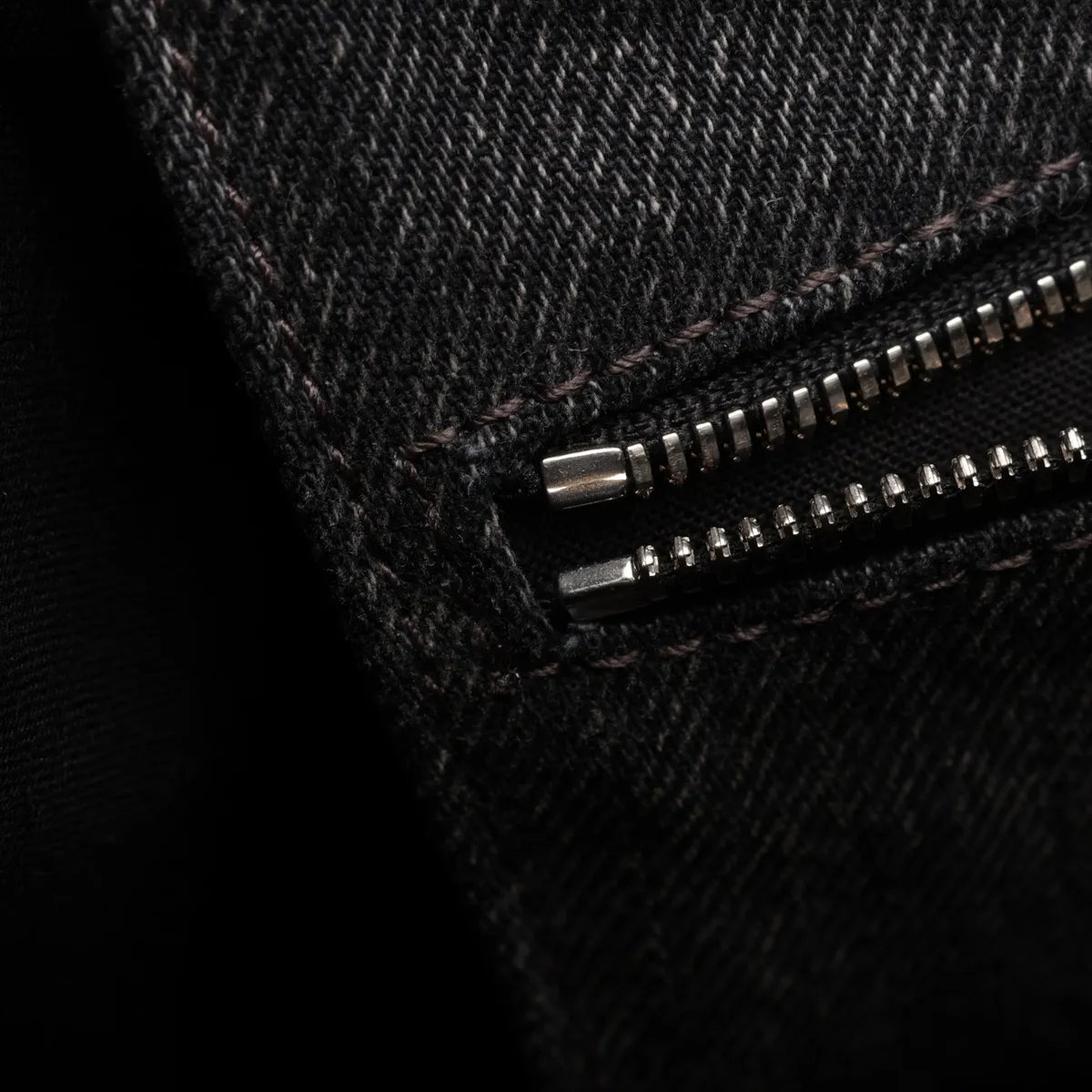 Everyday Tote XS Denim x Leather 2WAY Handbag Black 672793 — view 13