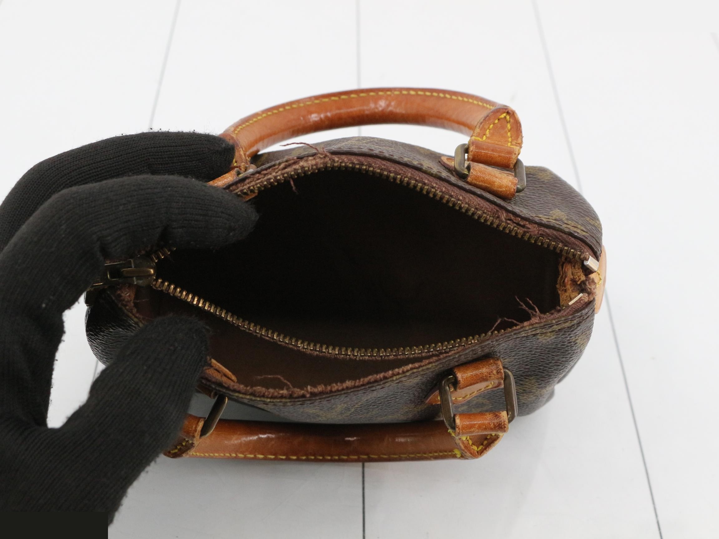 monogram handbag — view 4