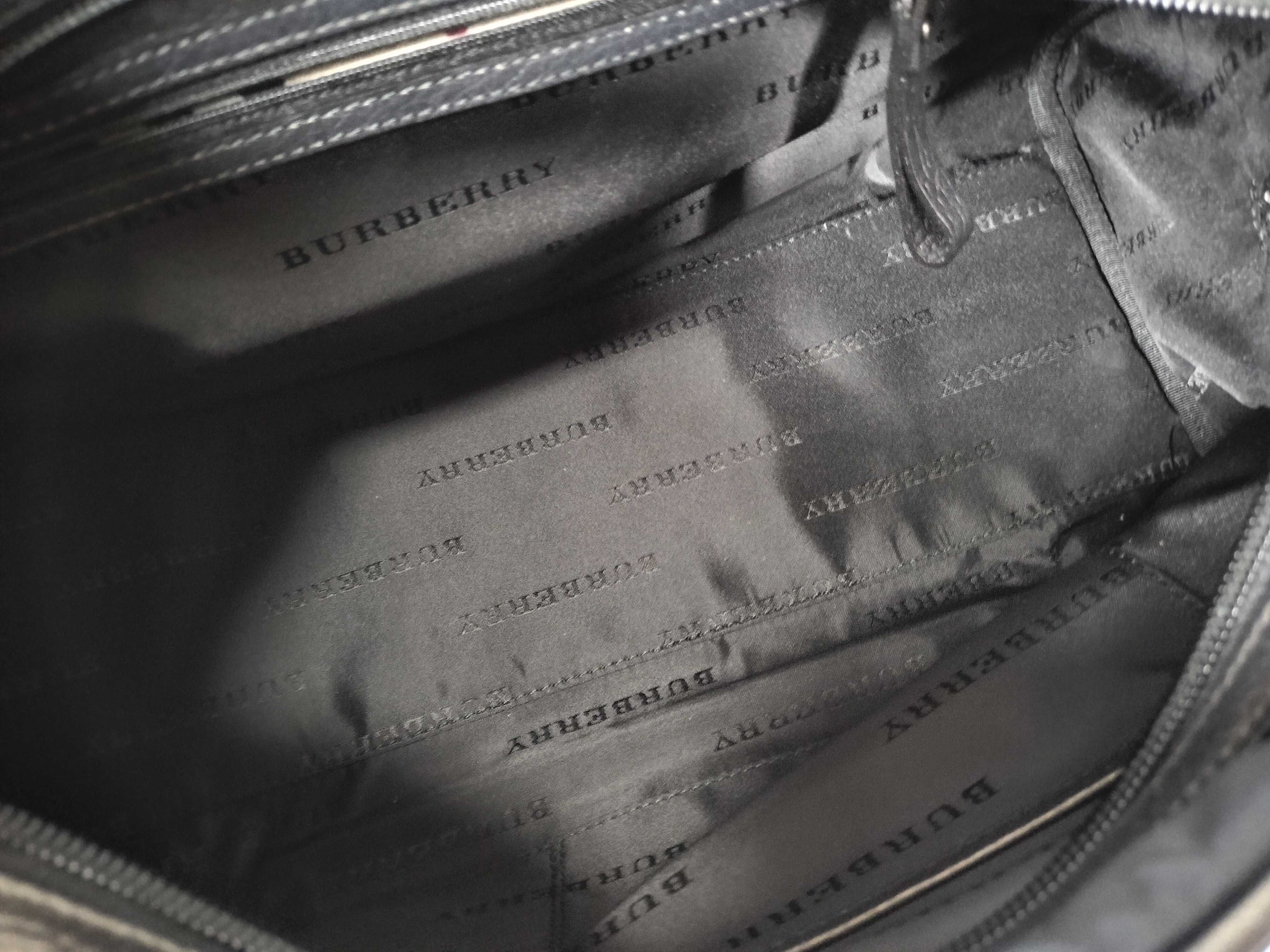 Nylon Leather Logo Plate Mini Boston Bag Mini Bowling Bag Black Unused with Tags Boston Bag — view 10
