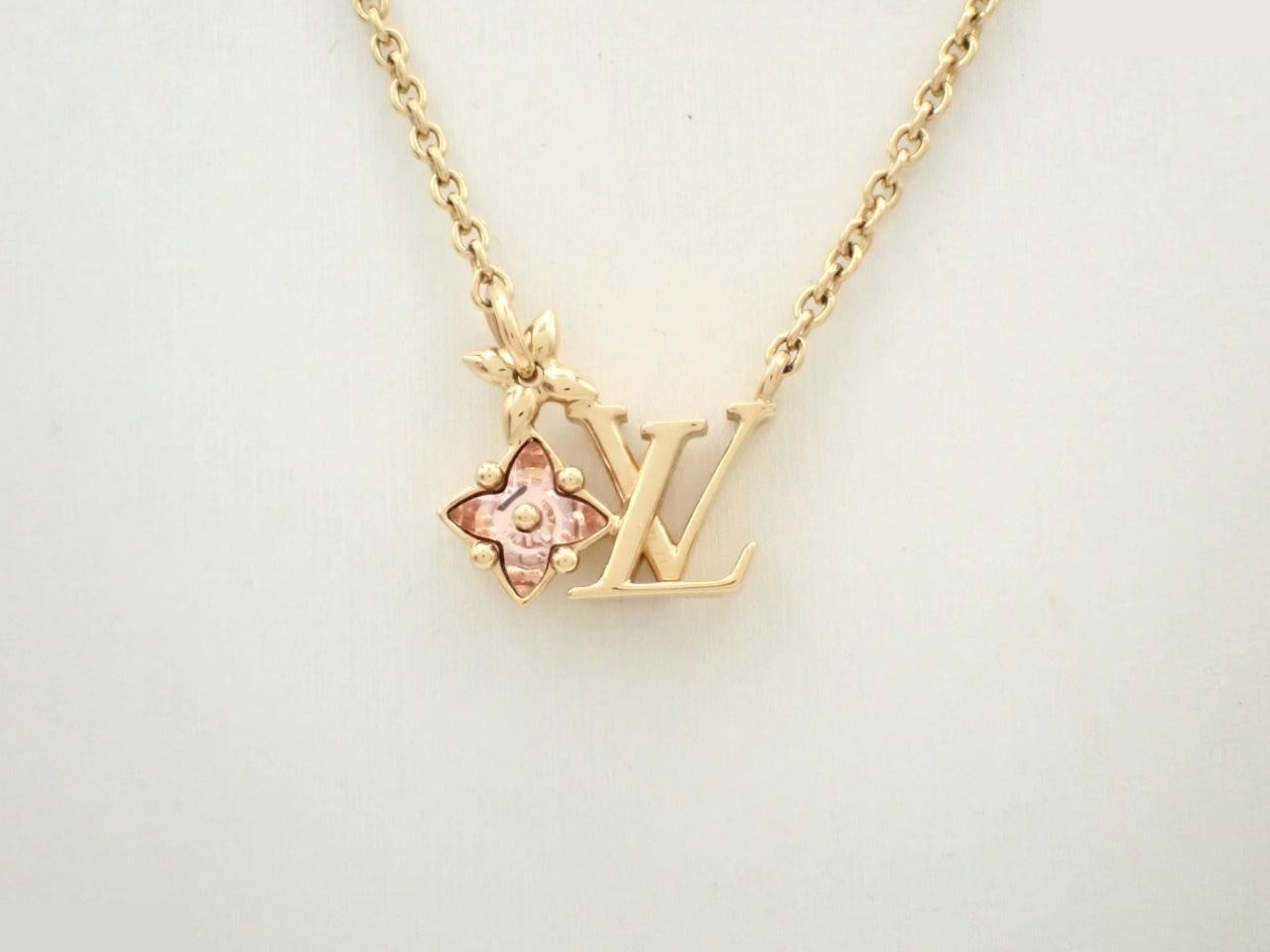LV Necklace M00783, Chain approx. 44cm