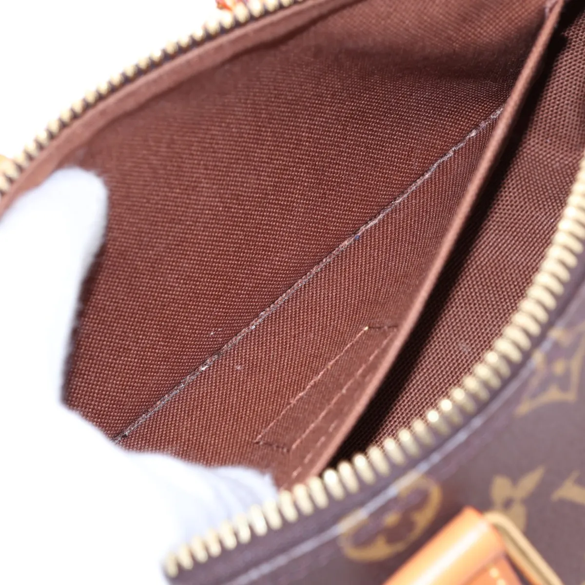 Monogram Archive Keepall Bandoulière 25 M28957 Brown Handbag (RFID detected) — view 10