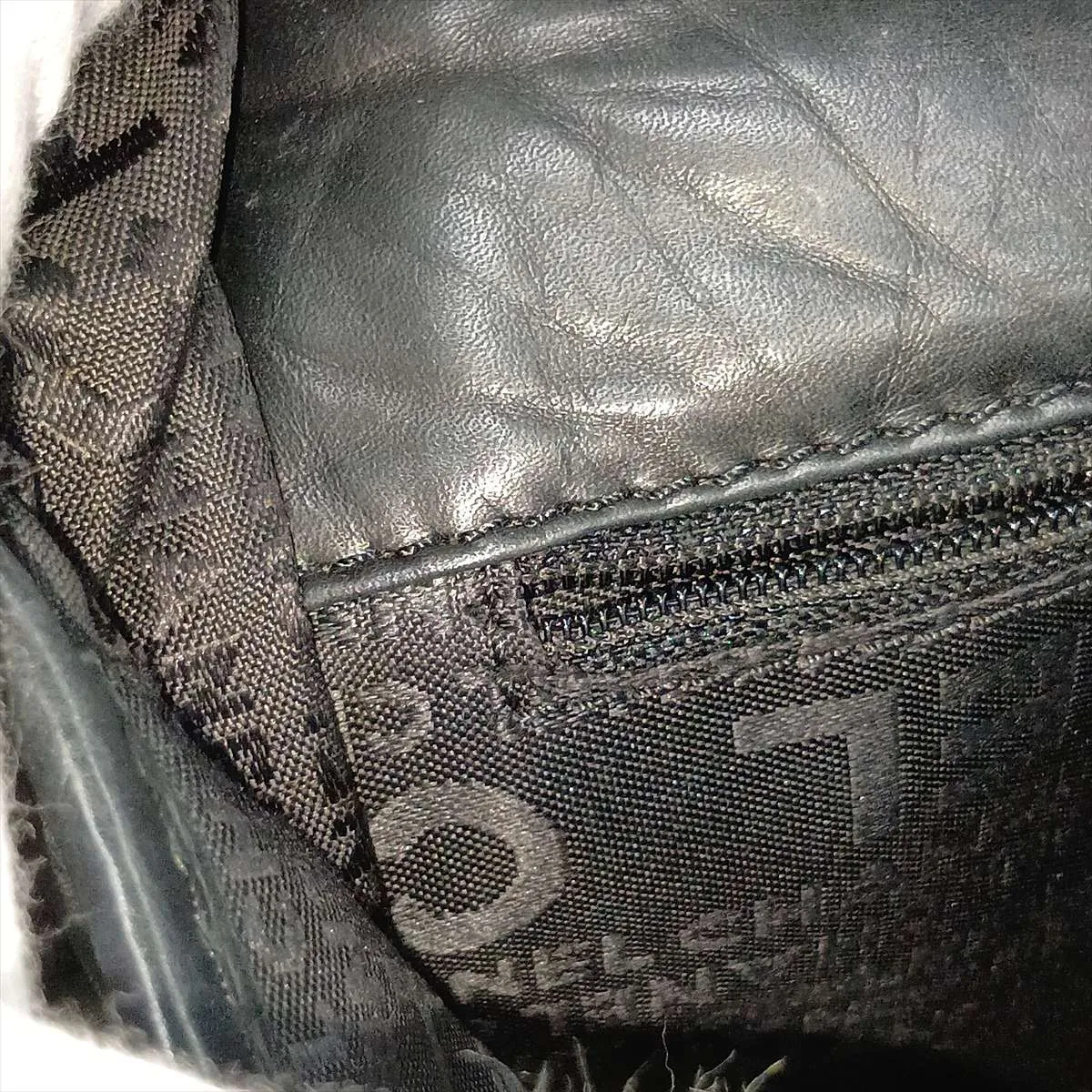 Matelassé Vintage Calfskin Shoulder Bag, Black with Silver Hardware, 10603830 (Serial Number in the 10s) — view 12