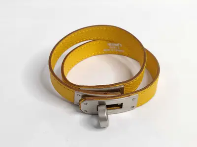 Kelly Double Tour Yellow Bracelet/Bangle