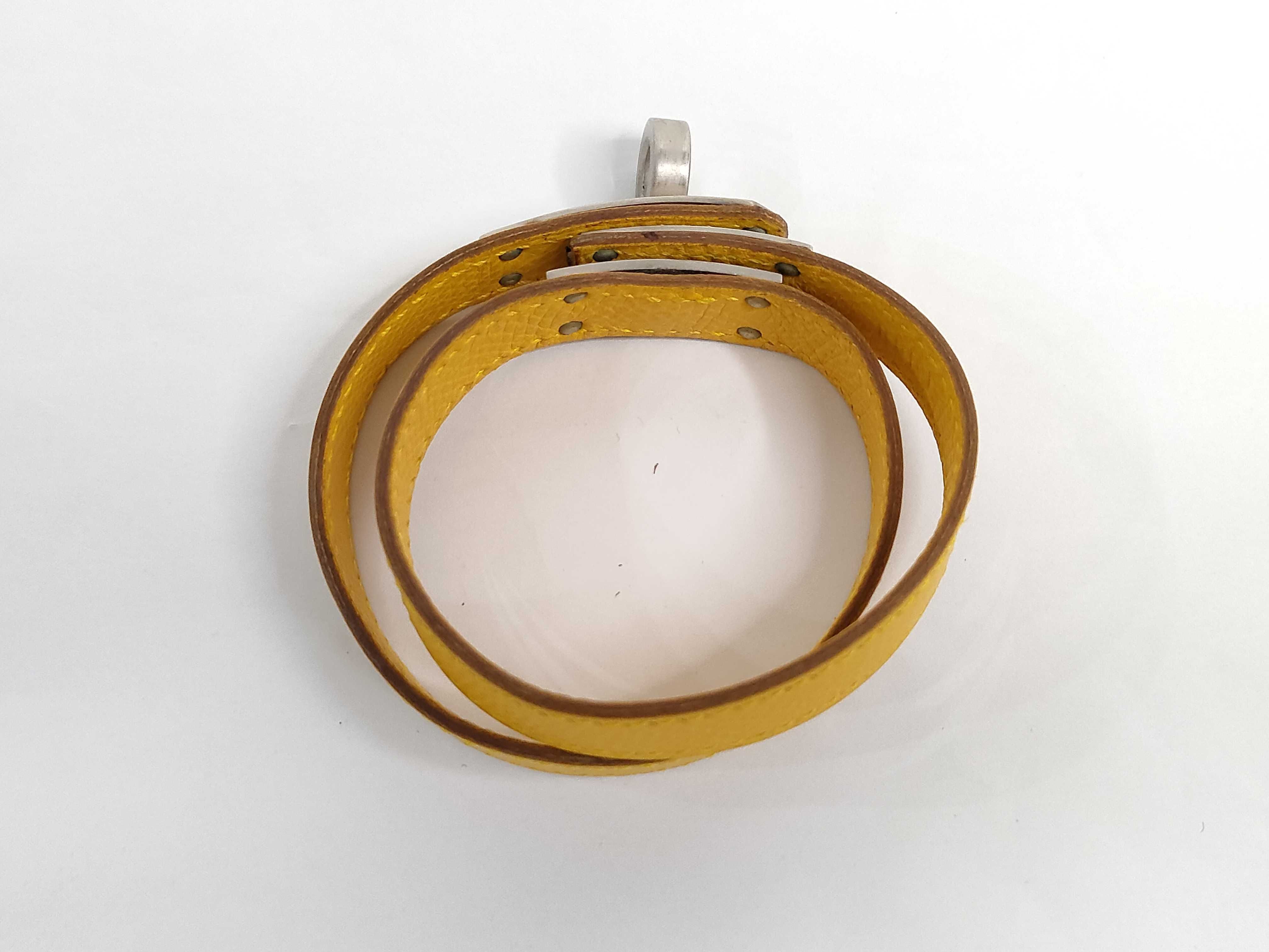 Kelly Double Tour Yellow Bracelet/Bangle — view 2