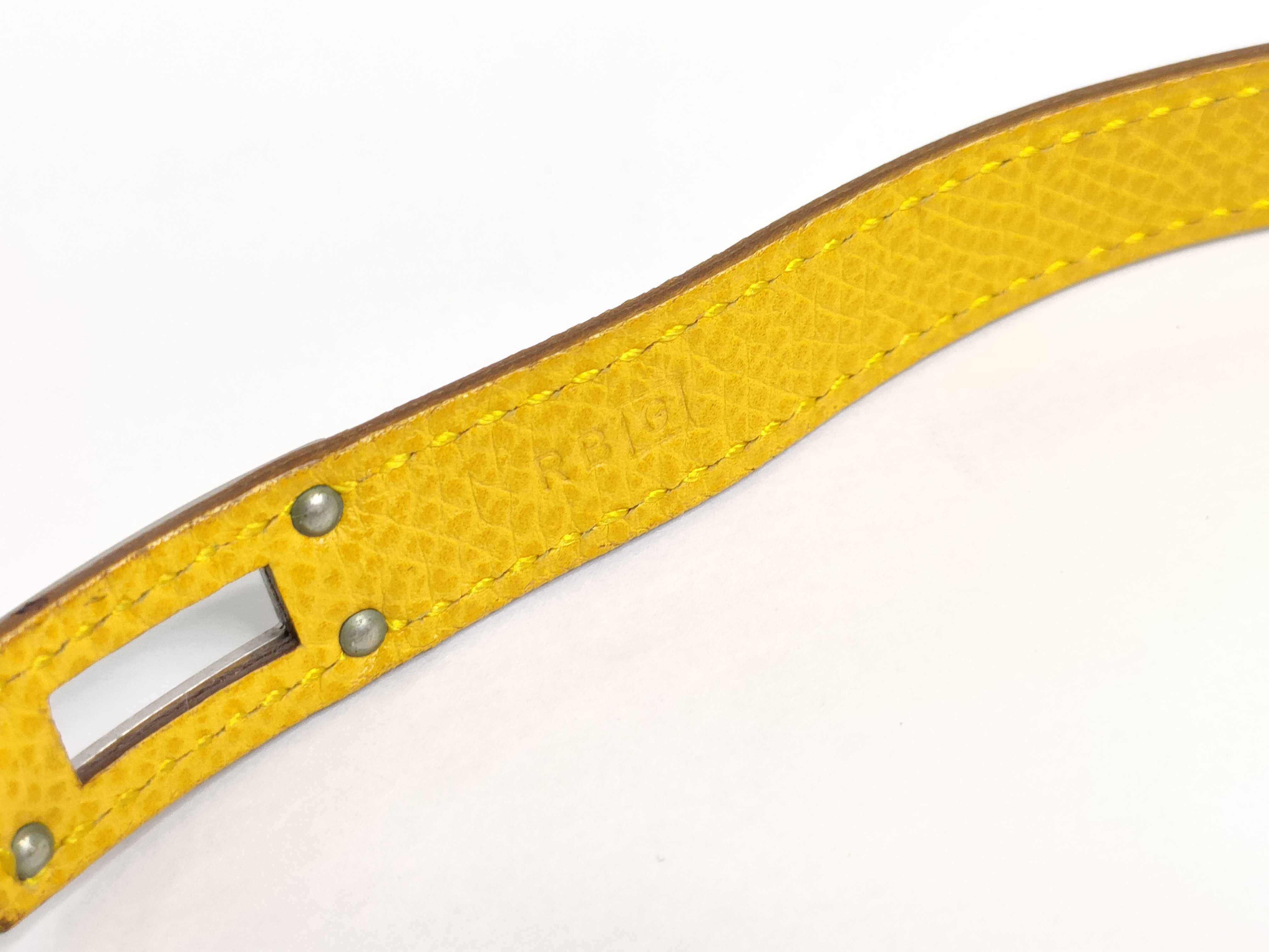 Kelly Double Tour Yellow Bracelet/Bangle — view 5