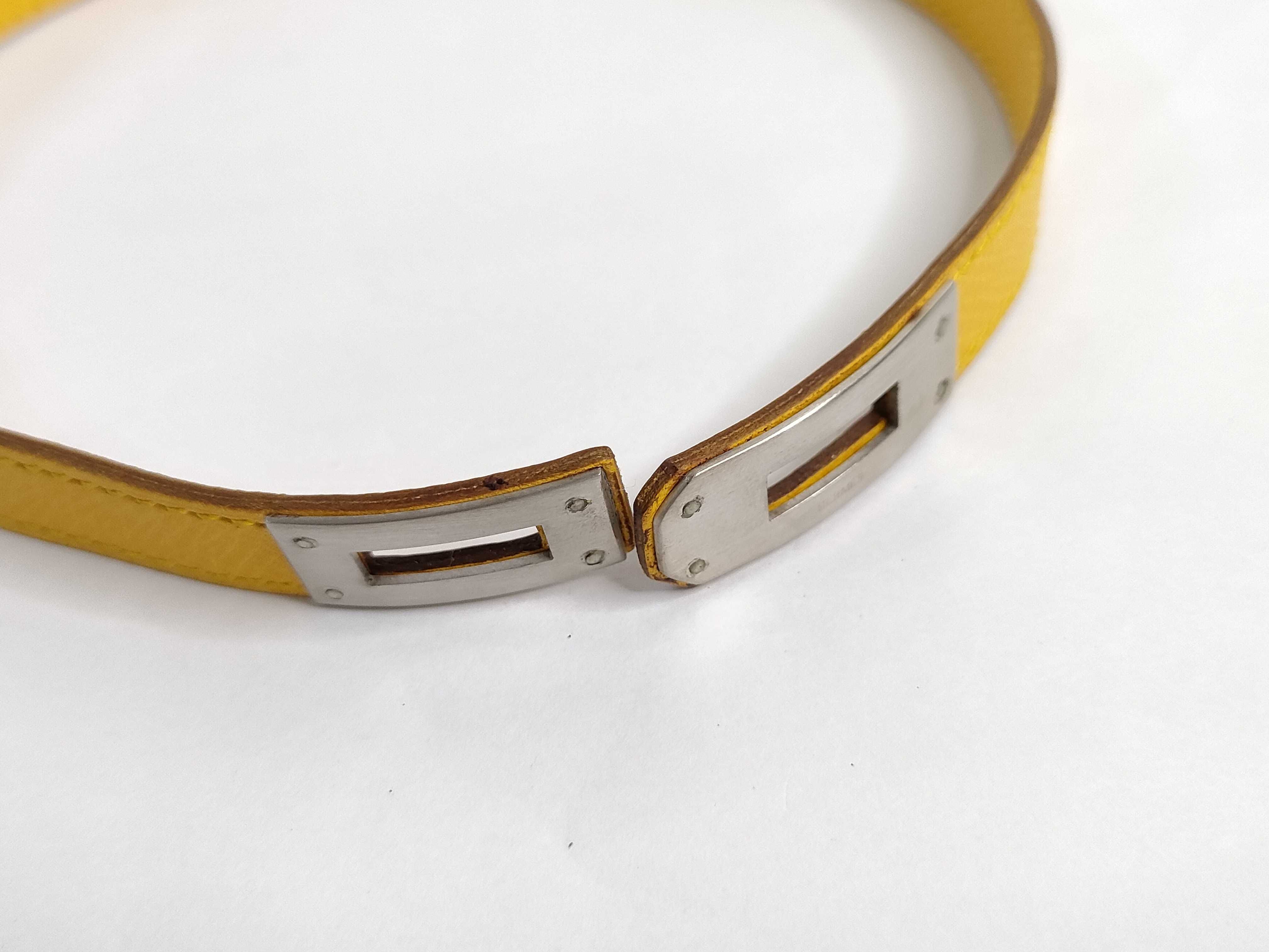 Kelly Double Tour Yellow Bracelet/Bangle — view 6