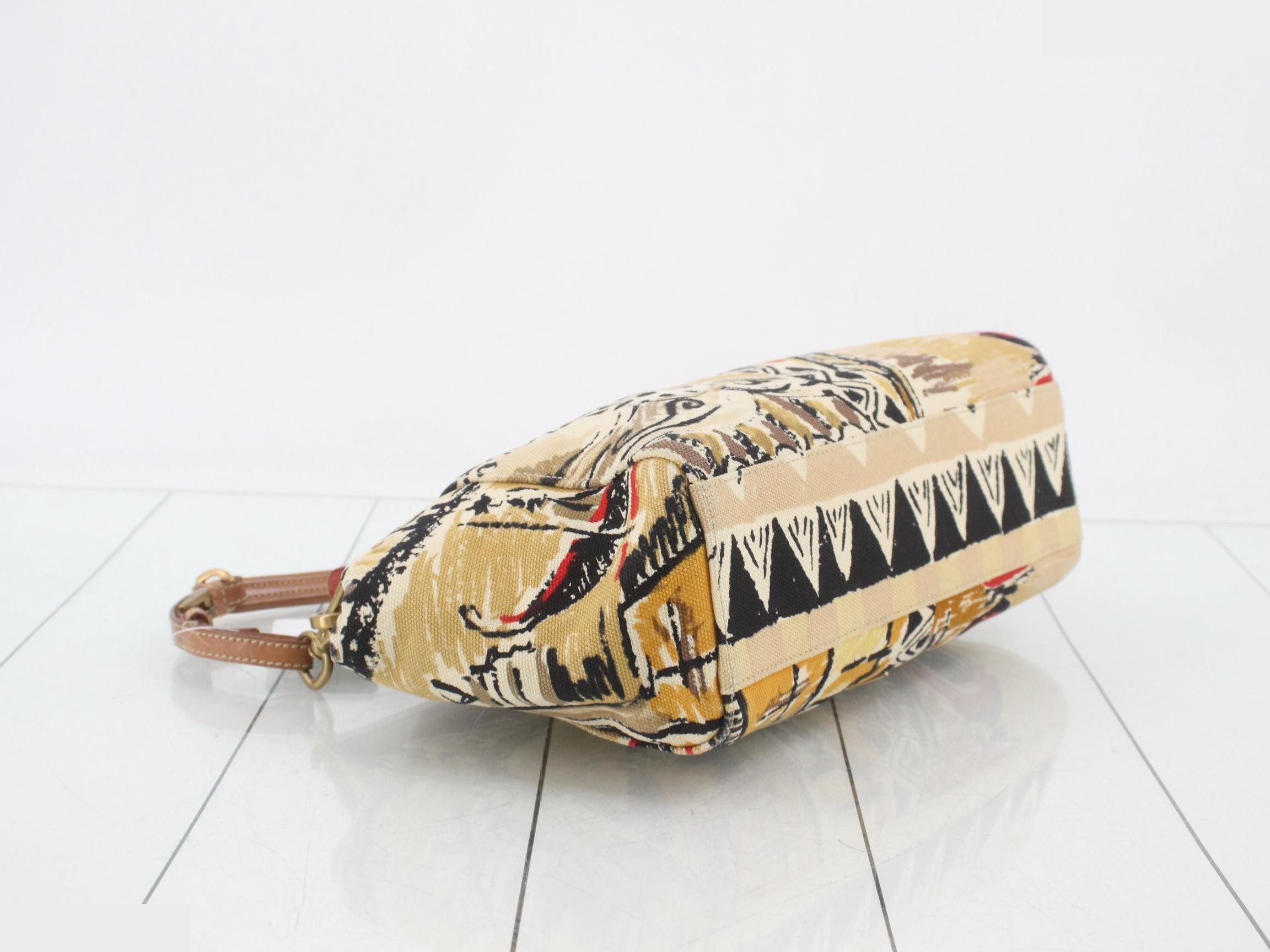 Venice Scene Shoulder Bag, Canvas — view 5