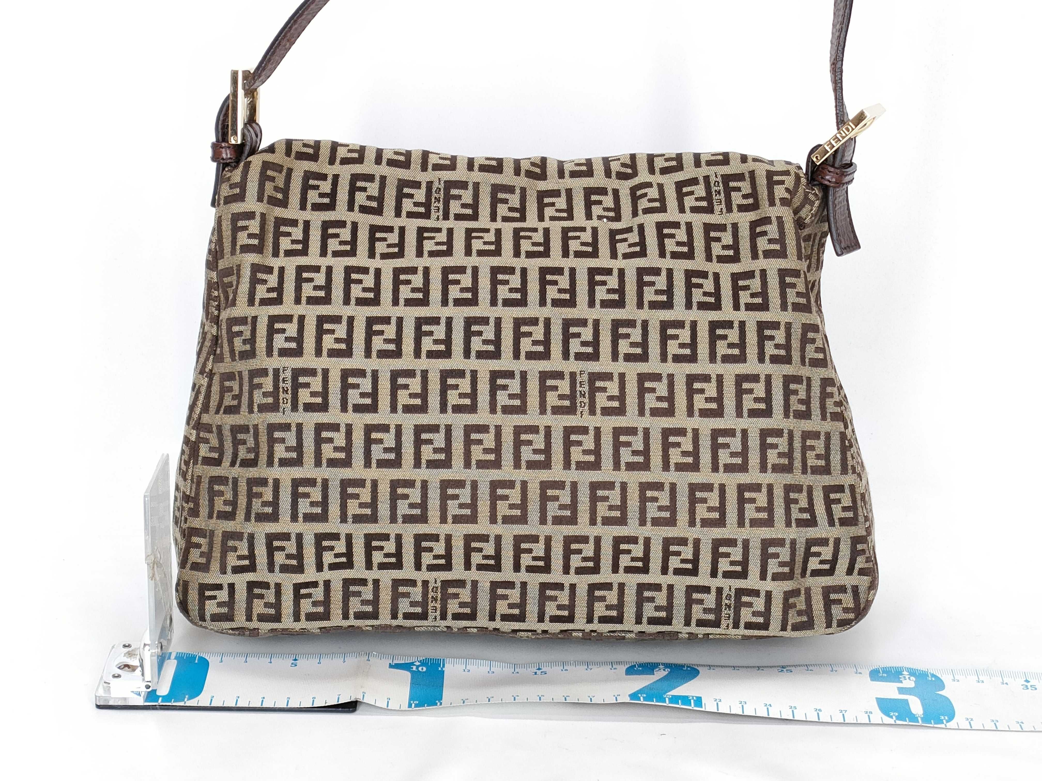 Zucca pattern Fendi shoulder bag — view 2