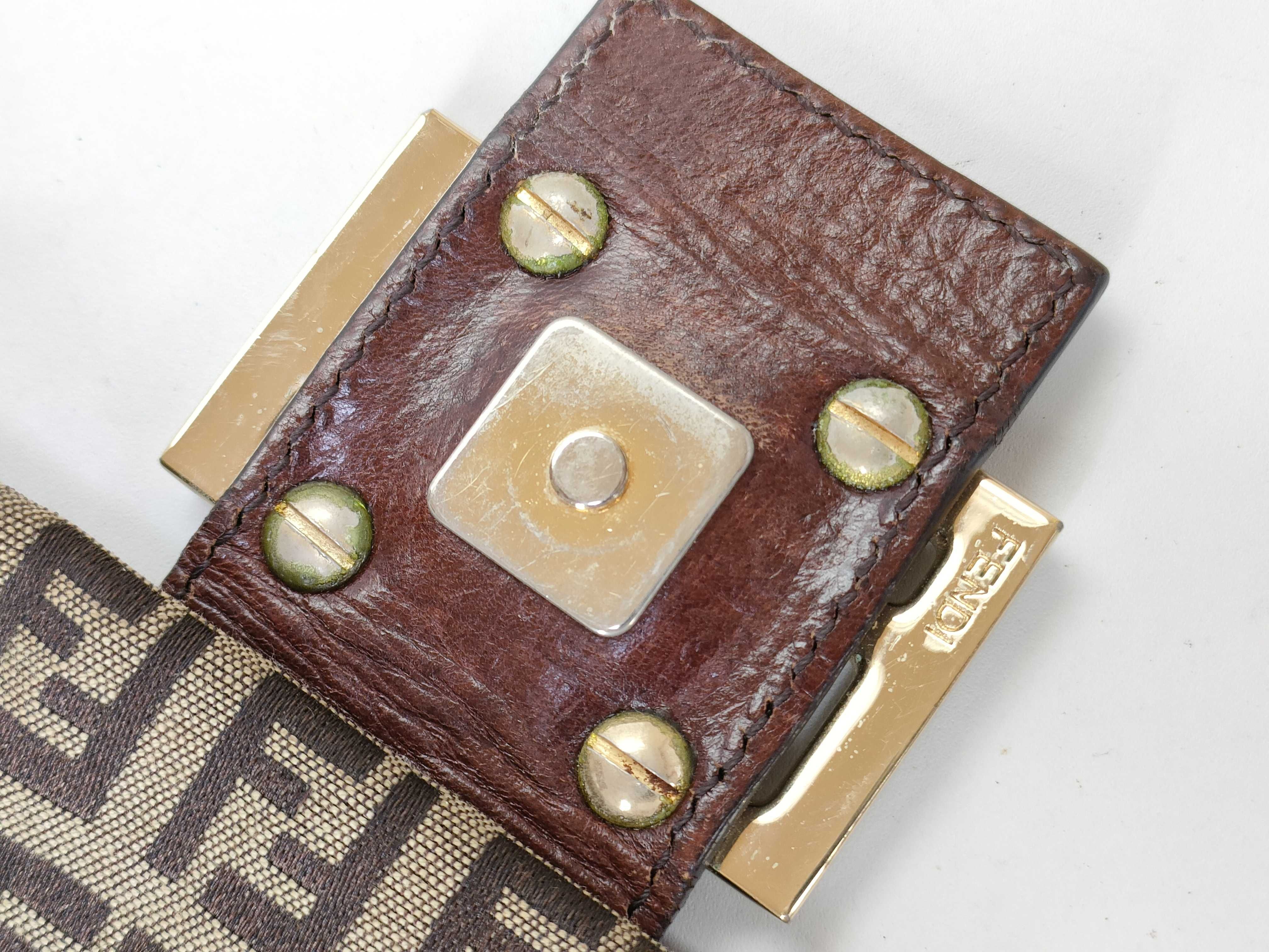 Zucca pattern Fendi shoulder bag — view 15
